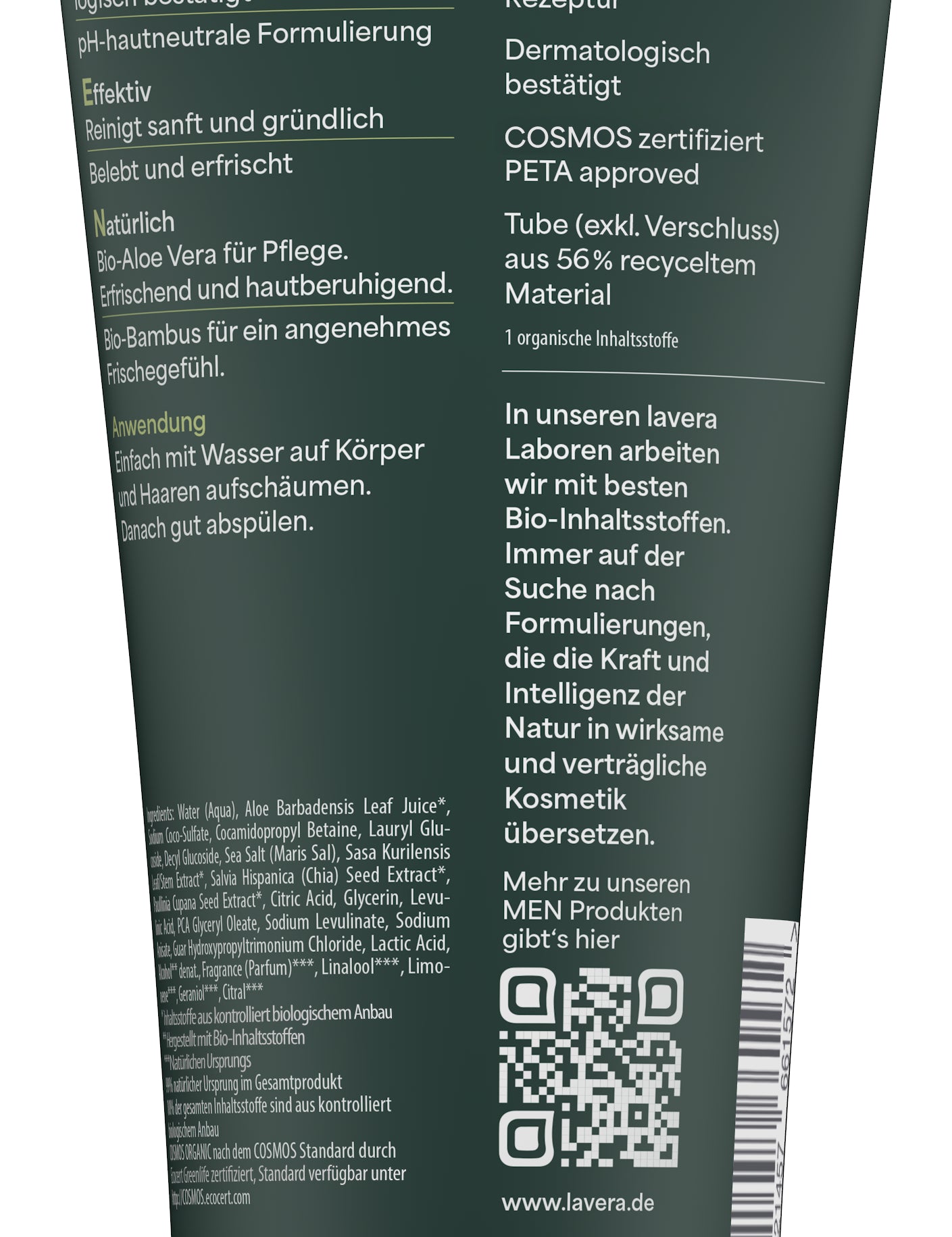 lavera Men sensitive Crème Hydratante