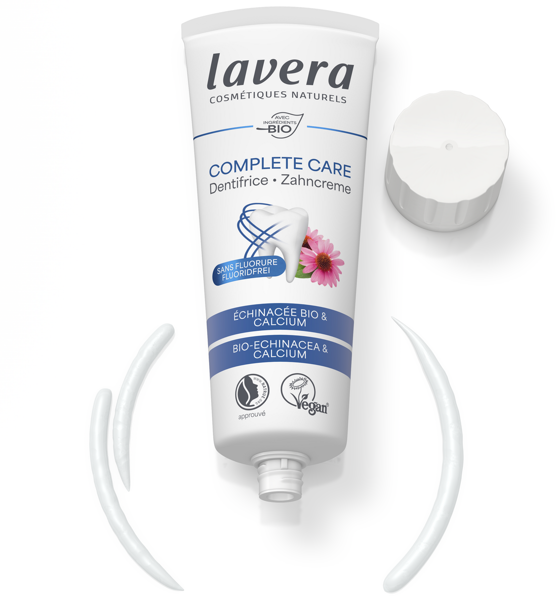 lavera Dentifrice Complete Care Sans Fluorure Avec Silice