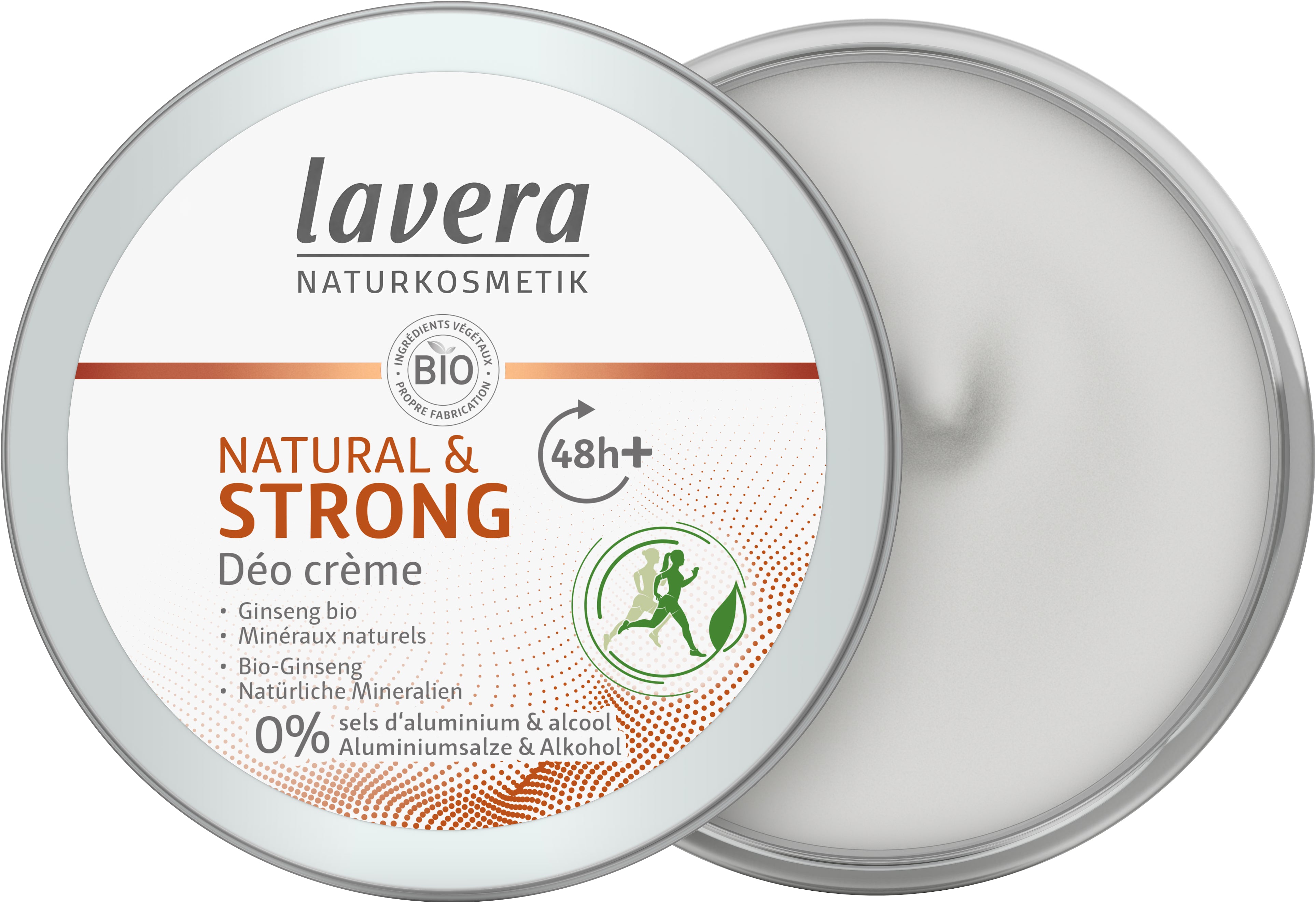 lavera Deo Creme NATURAL & STRONG