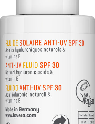 lavera Fluide solaire anti-UV SPF 30