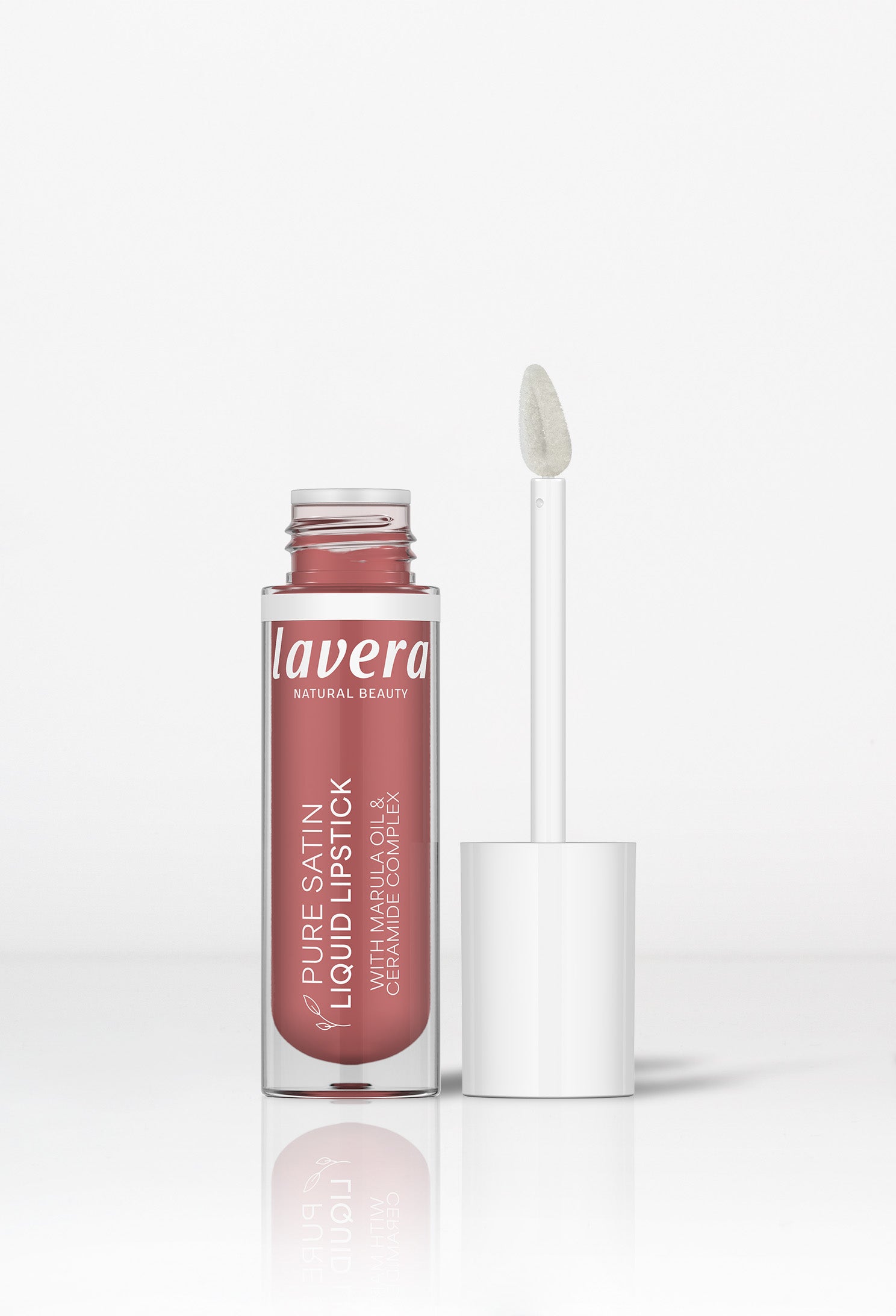 lavera Pure Satin Liquid Lipstick -Nude Petal 02-