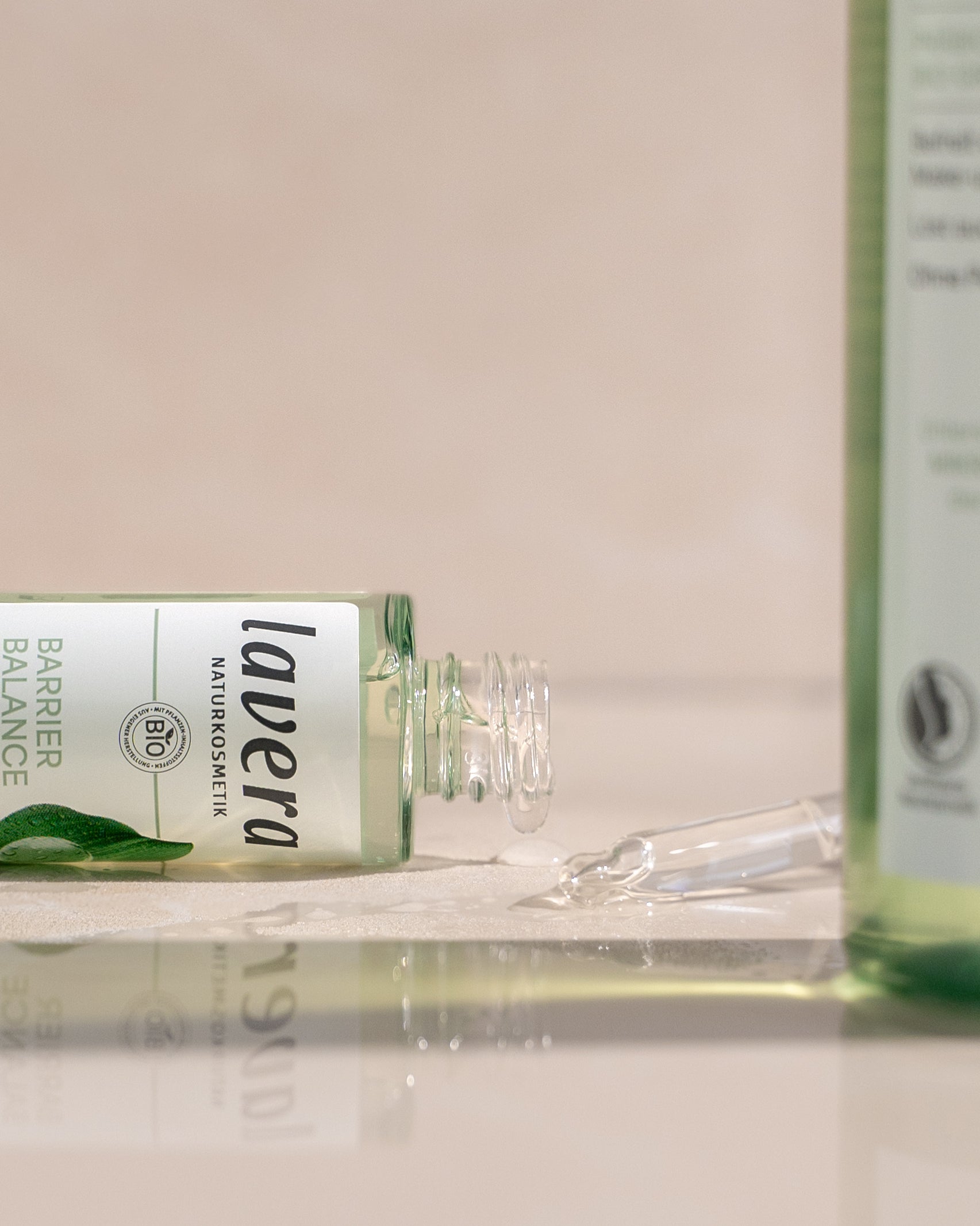 Barrier Balance eau nettoyante flacon ouvert