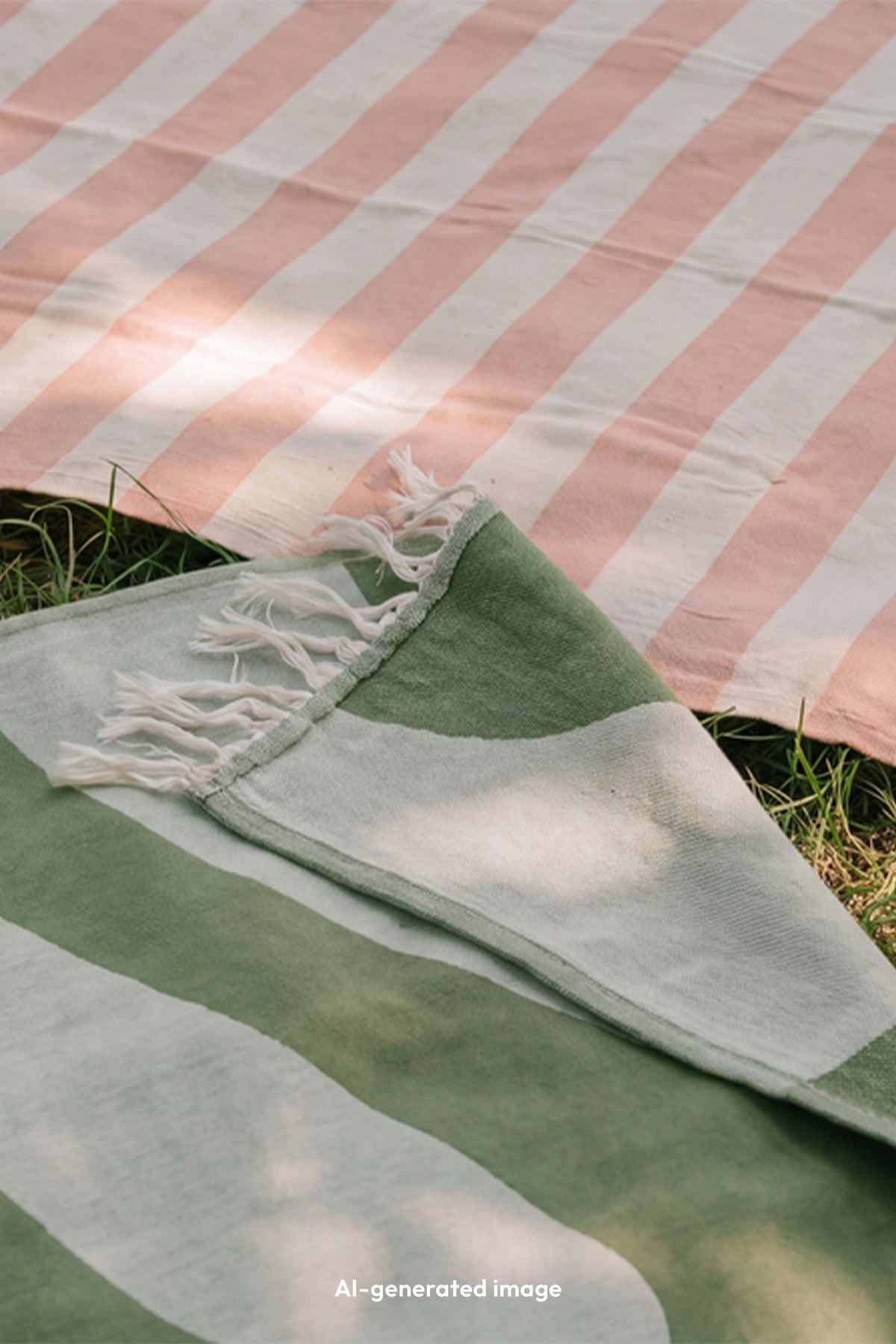 lavera Serviette de plage – Sage Green