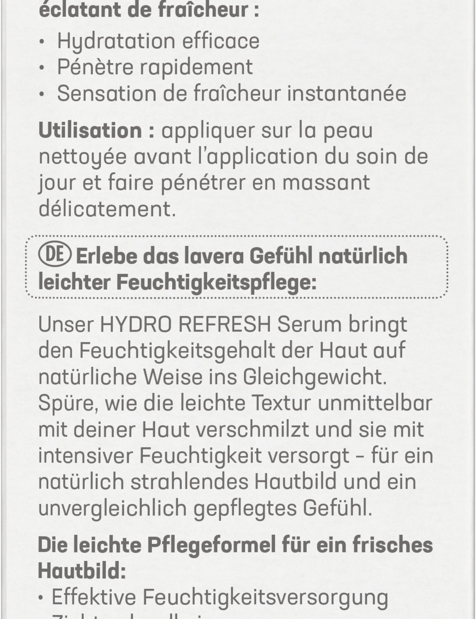 lavera Hydro Refresh Sérum