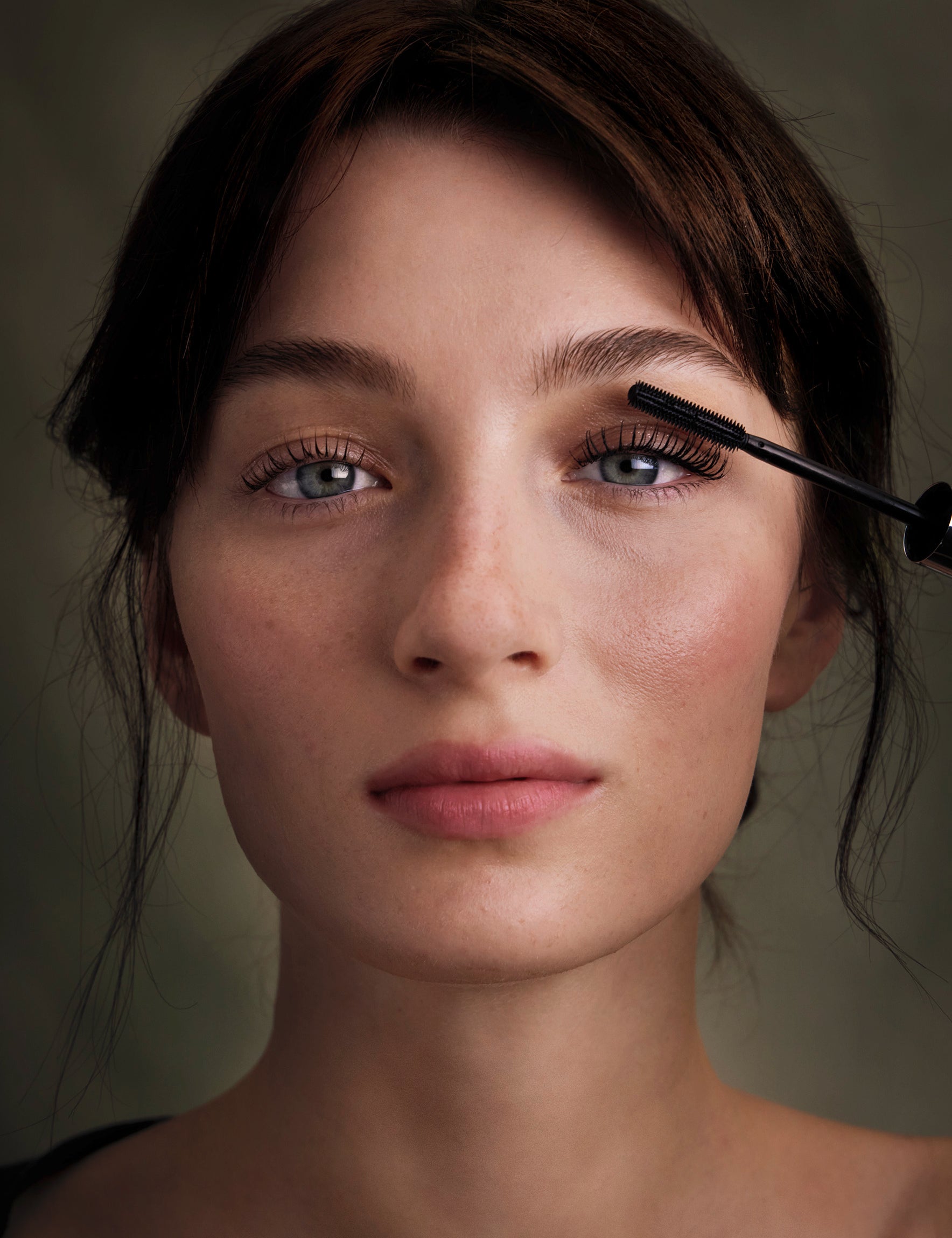 lavera High Lash Mascara lors de l'application