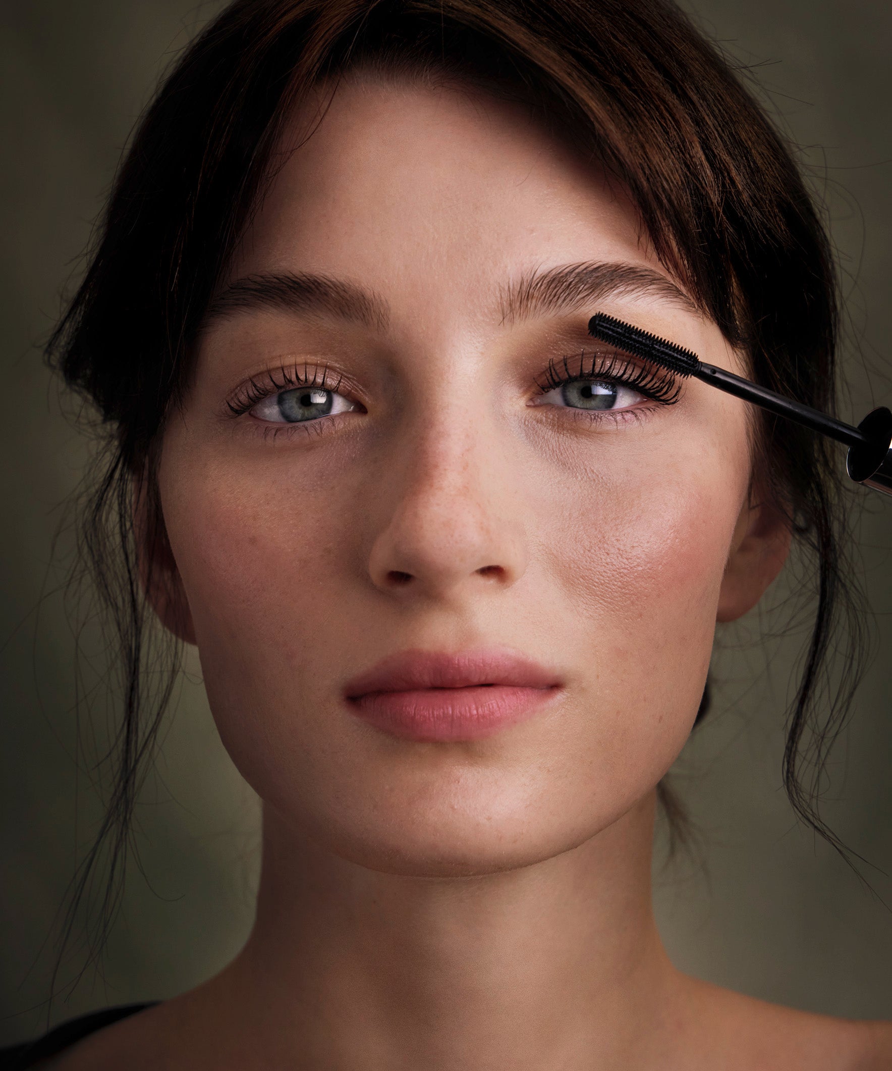 lavera High Lash Mascara lors de l'application