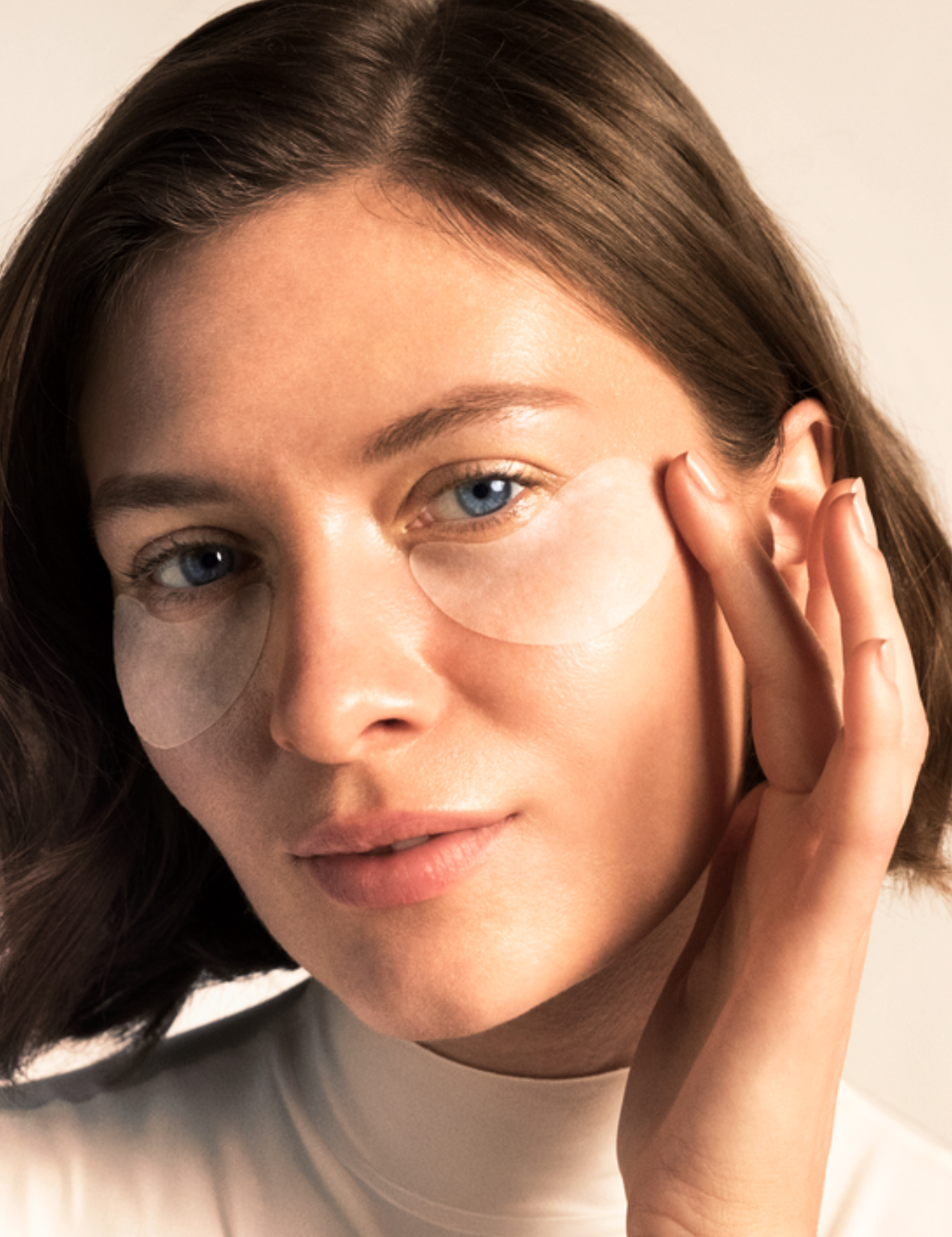 lavera Skin Longevity Eye Patches lors de l'application