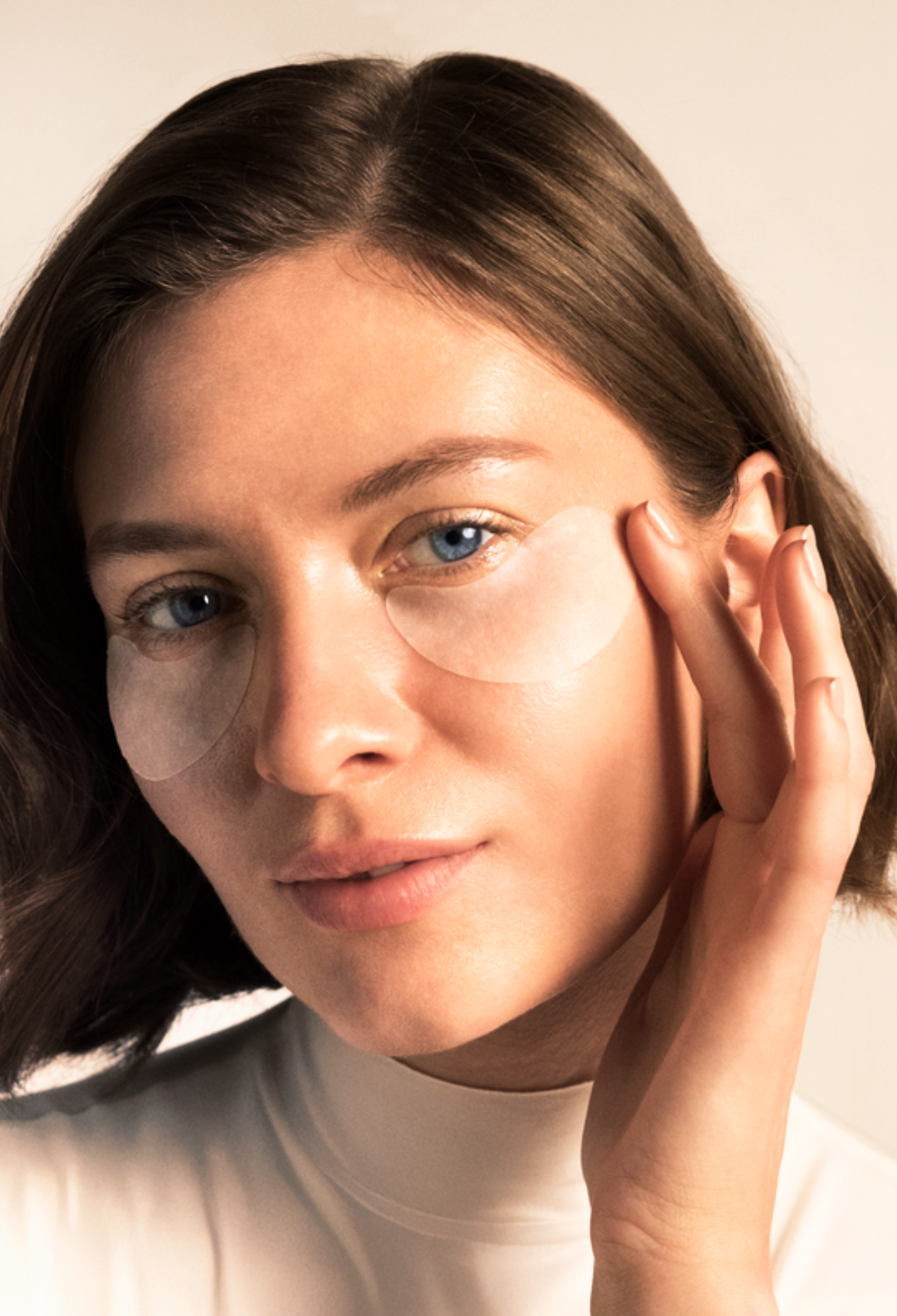 lavera Skin Longevity Eye Patches lors de l'application