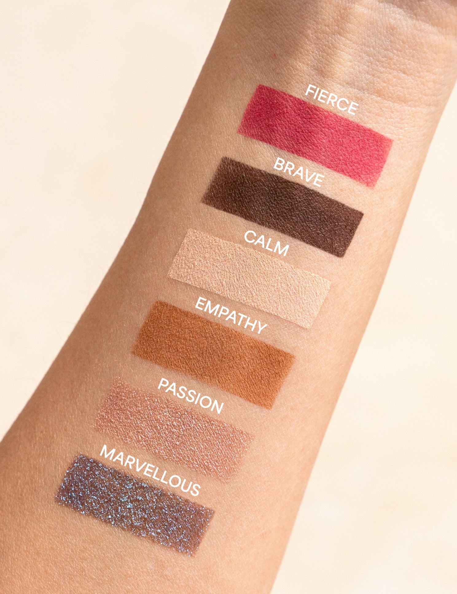lavera Euphoria Shades lors de l'application
