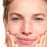 lavera basis sensitive Cleansing Milk during application