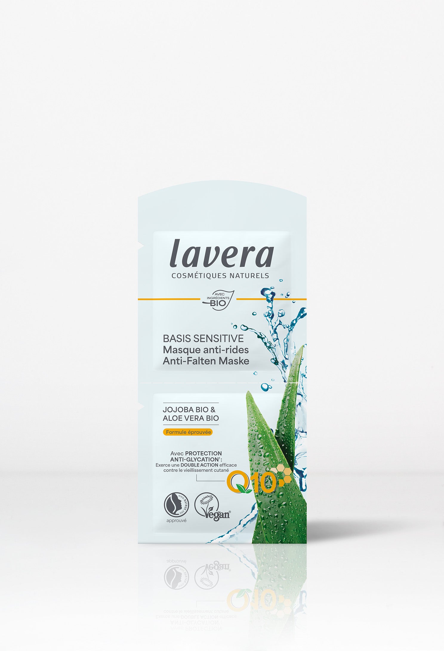 lavera basis sensitive Masque anti-rides Q10