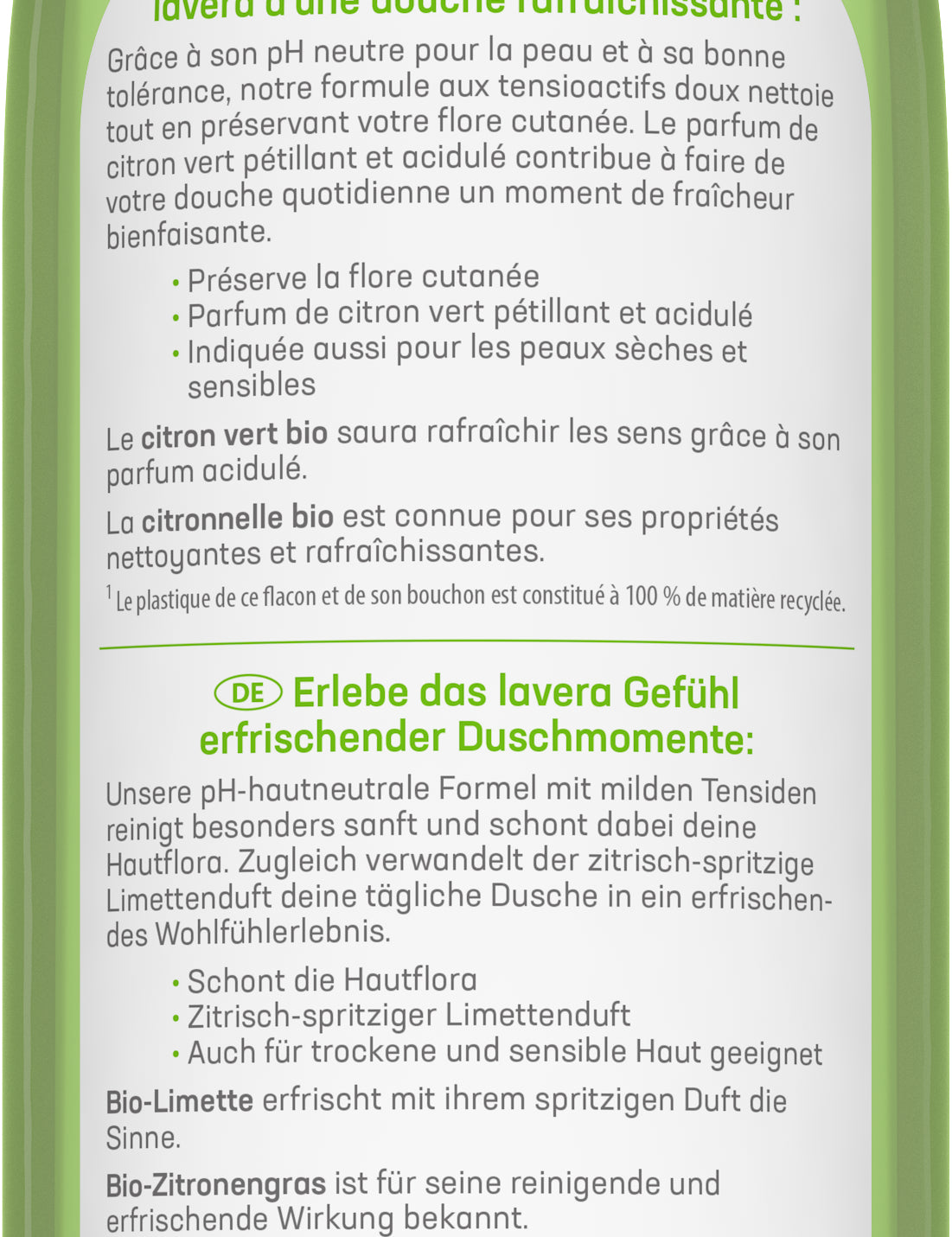 lavera Douche Soin Rafraîchissante