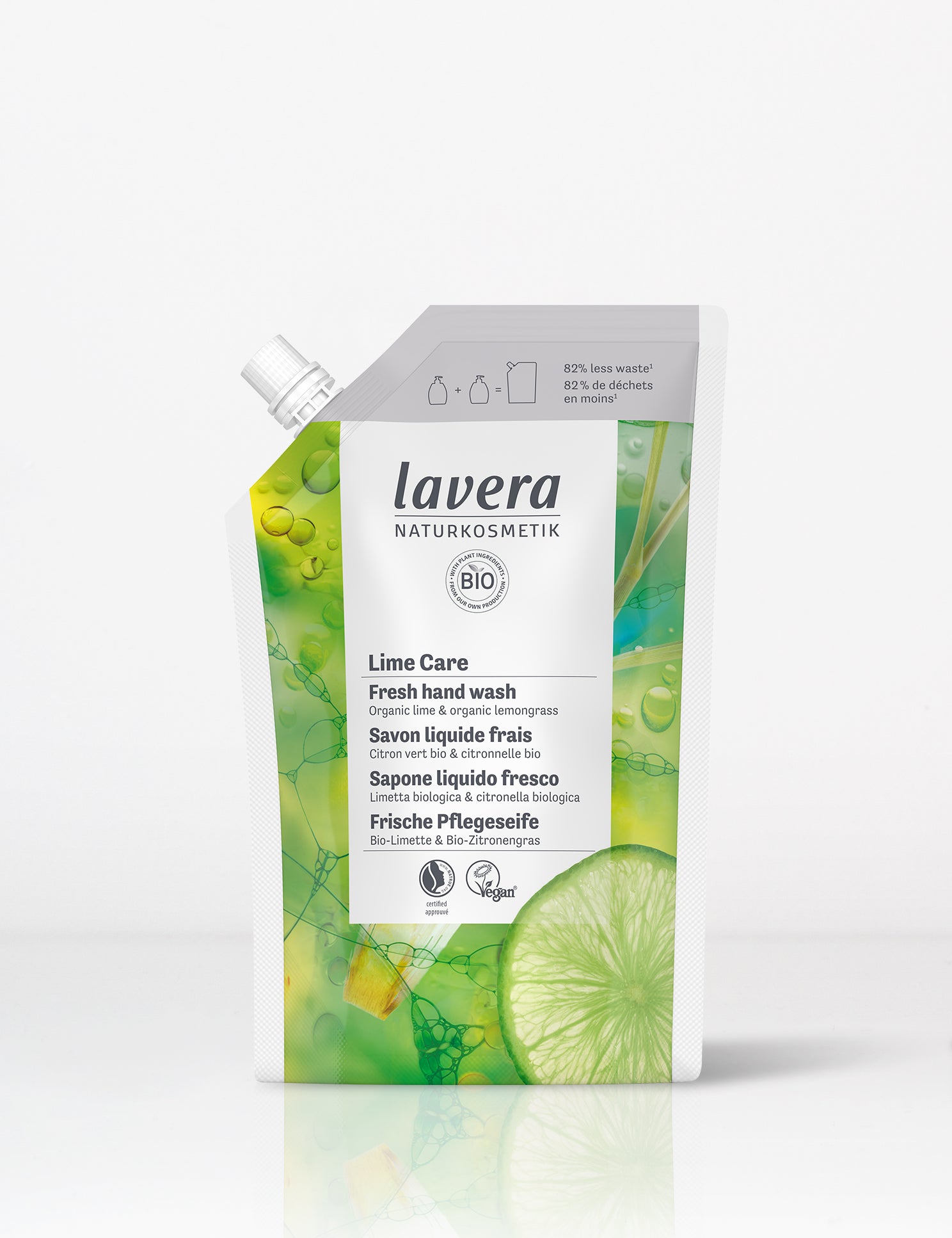 lavera Recharge Lime Care Savon liquide