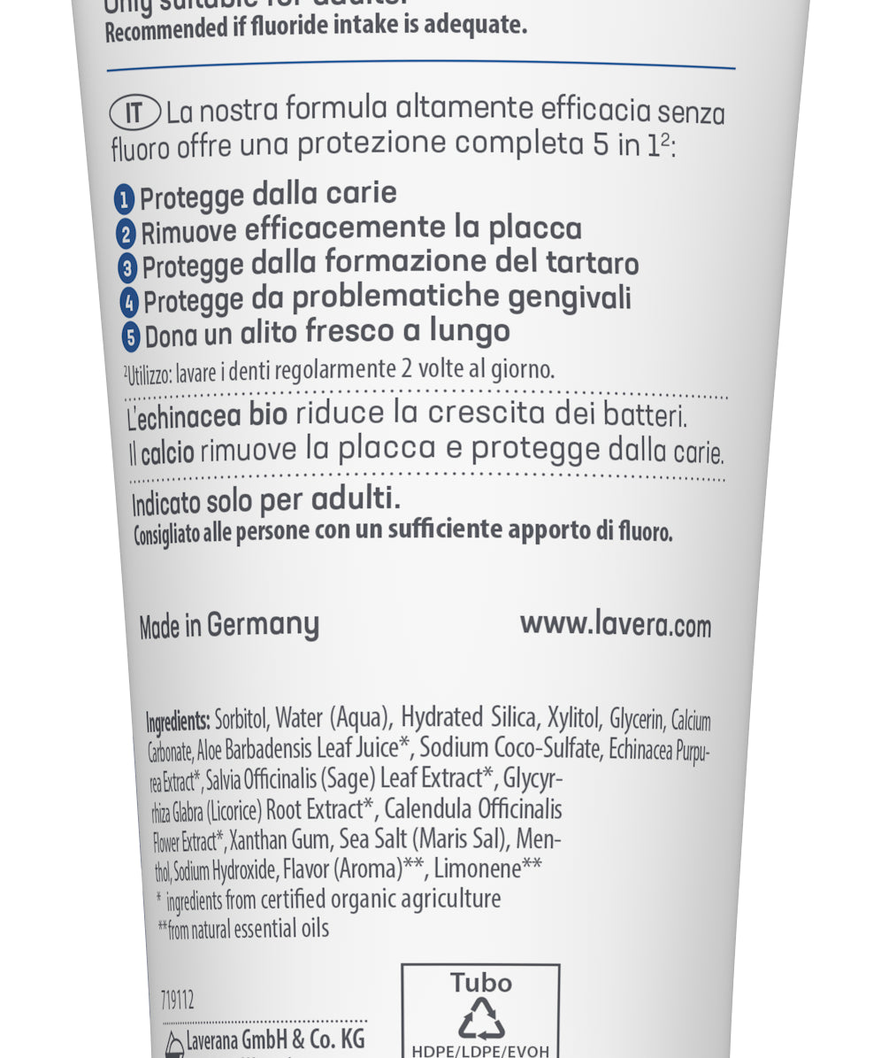 lavera Zahncreme Complete Care Fluoridfrei