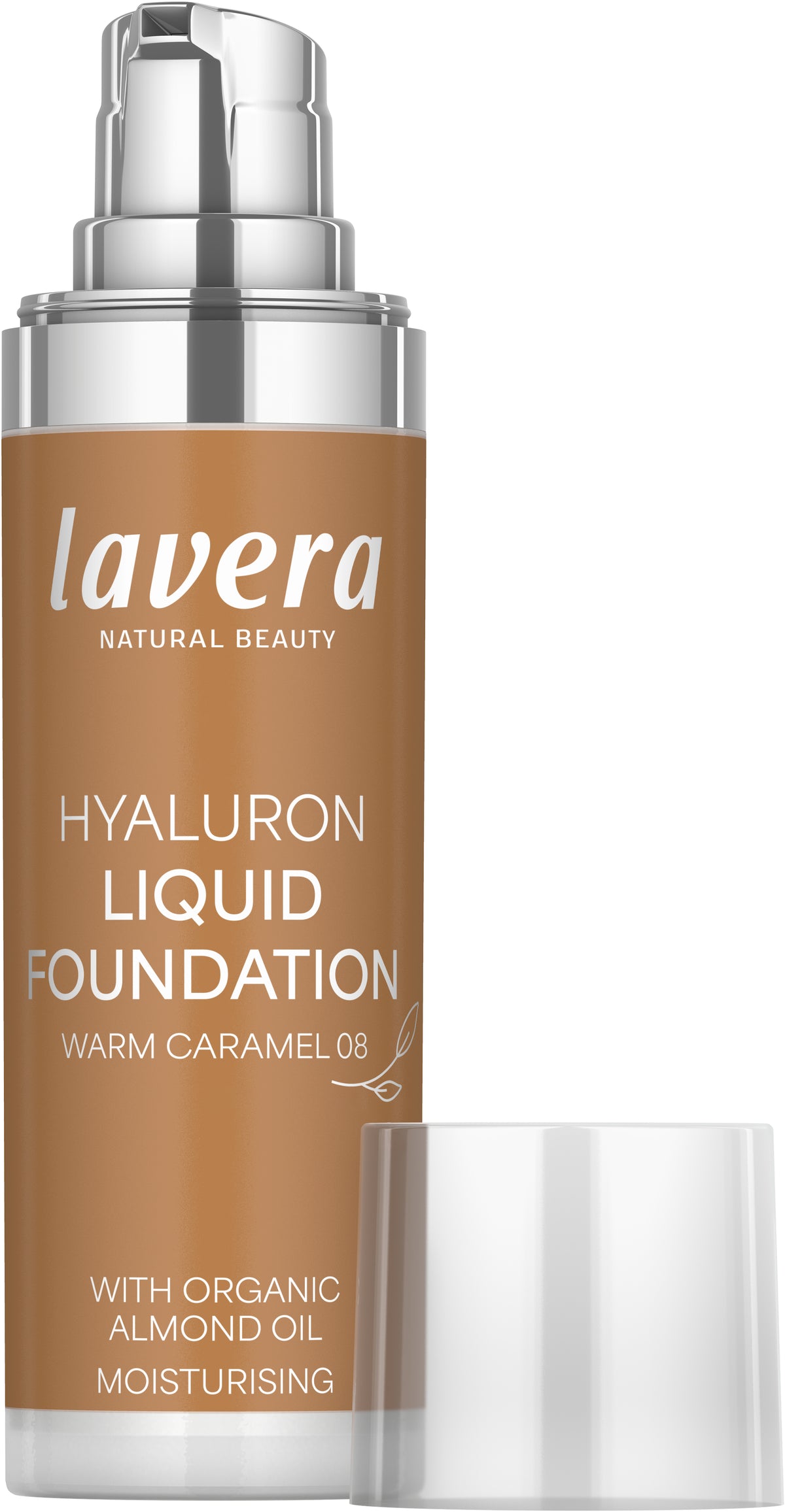 lavera Hyaluron Liquid Foundation -Warm Caramel 08-