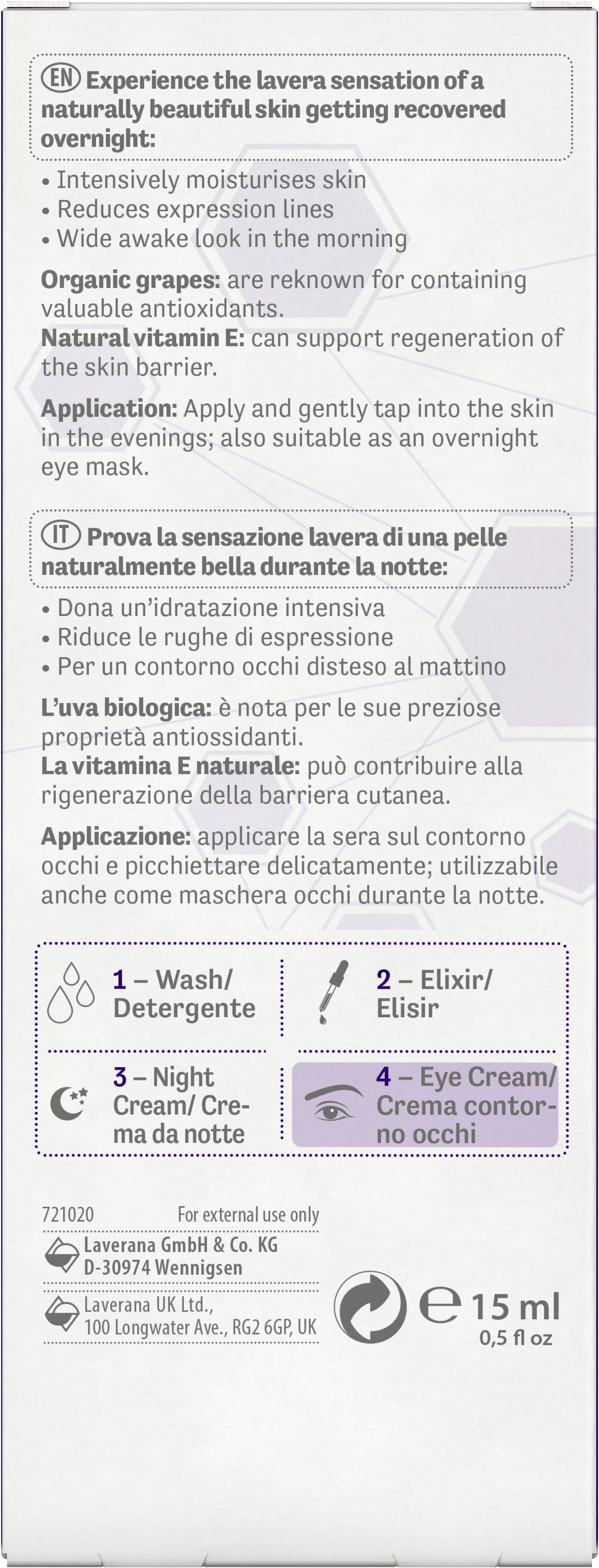 lavera Re-Energizing Sleeping Eye Cream