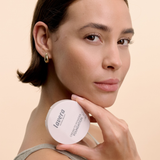 lavera Cream to Powder Foundation -Medium Tanned 1.8- during application