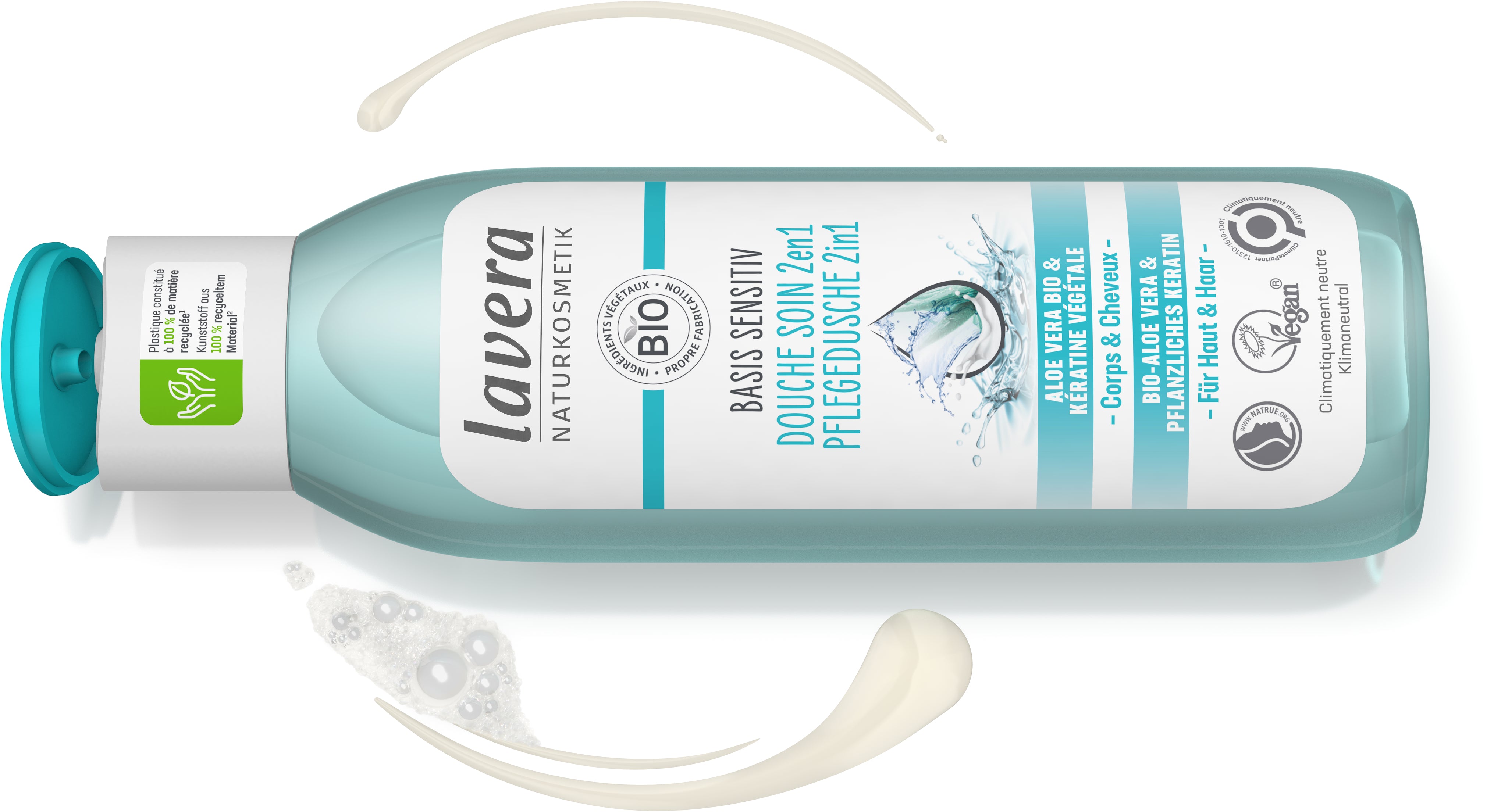 lavera basis sensitive Douche Soin 2en1