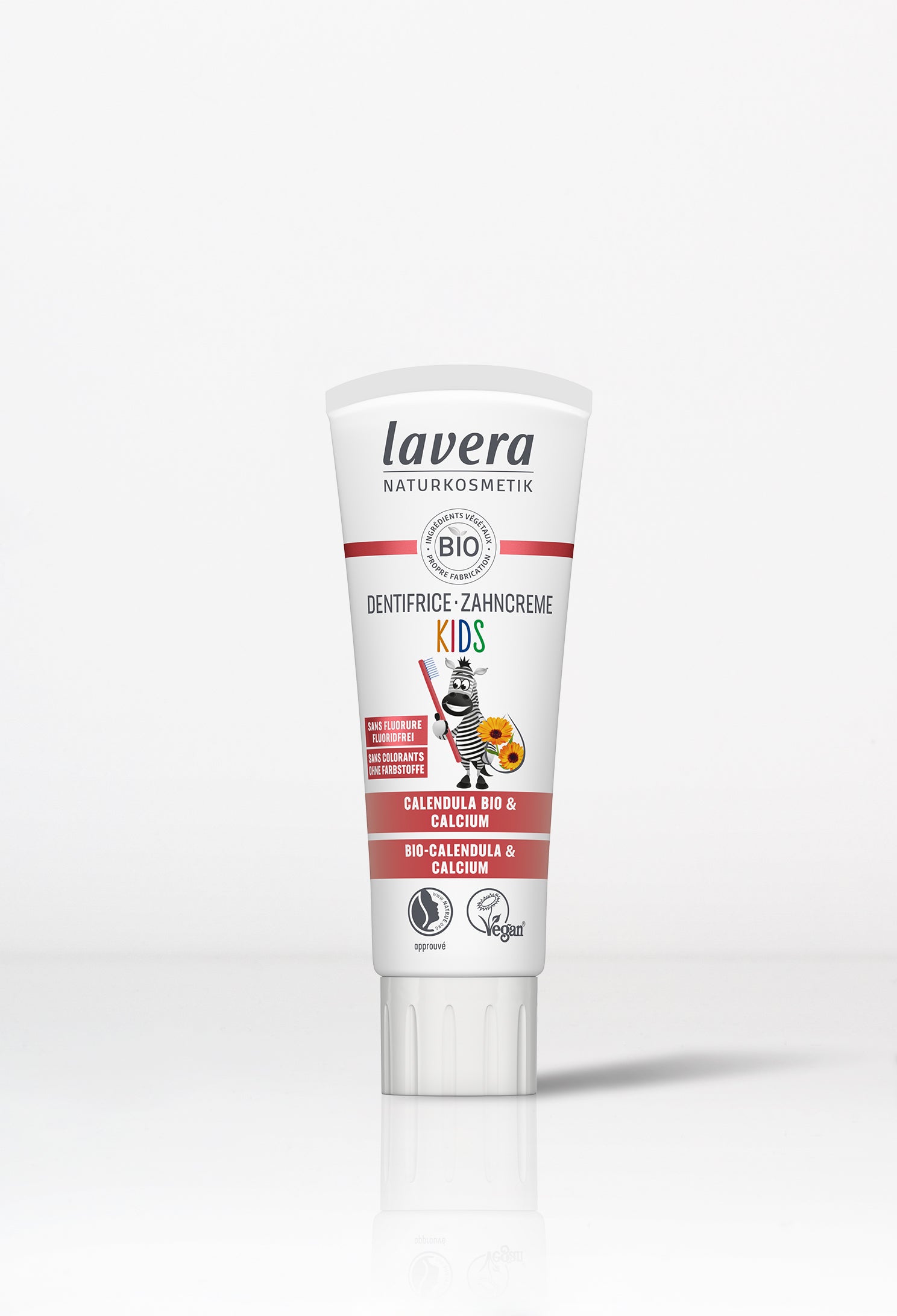 lavera Dentifrice Kids Sans Fluorure Avec Silice
