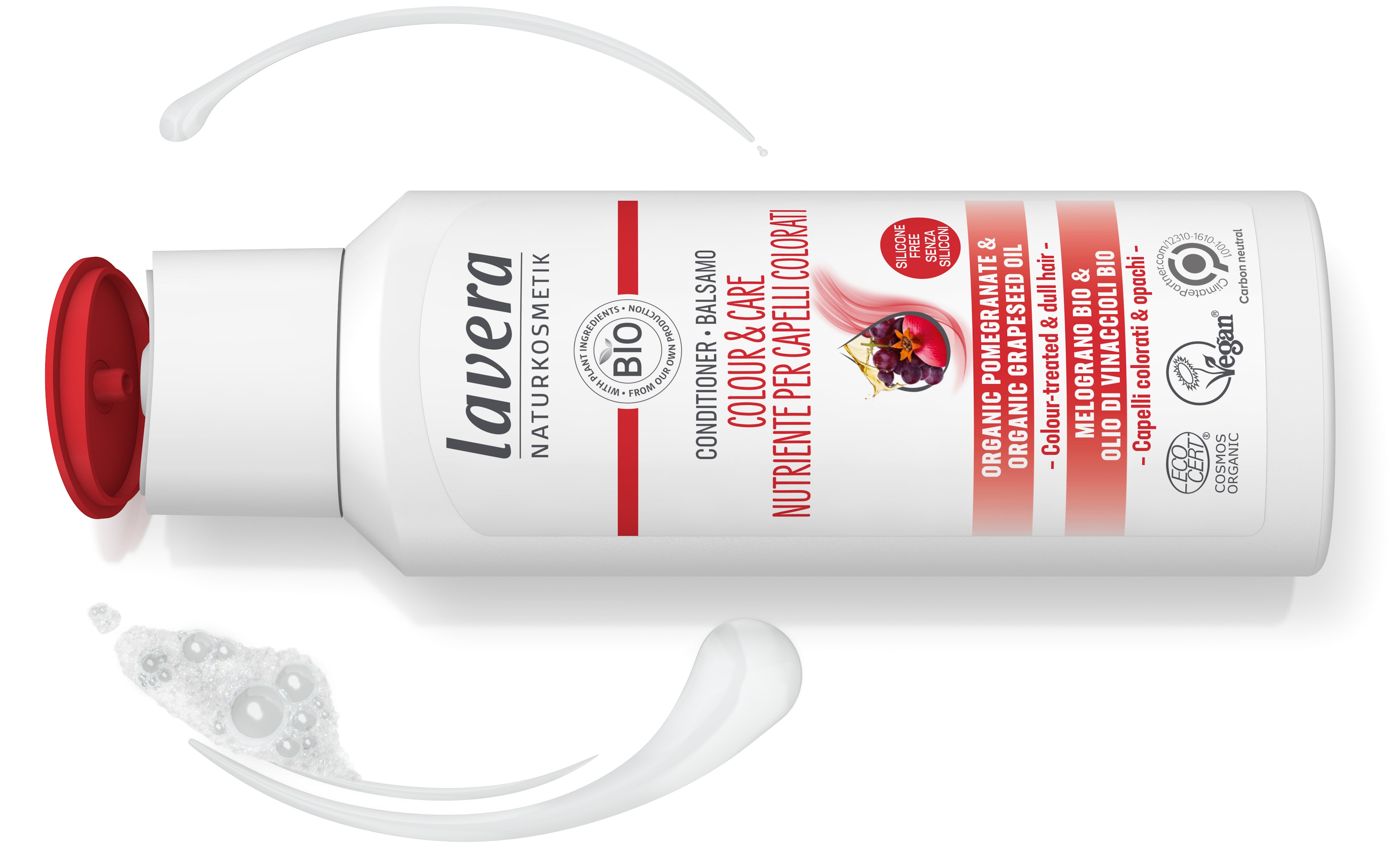 lavera Après-Shampooing Éclat couleur & Soin (DLUO 01.08.2026)