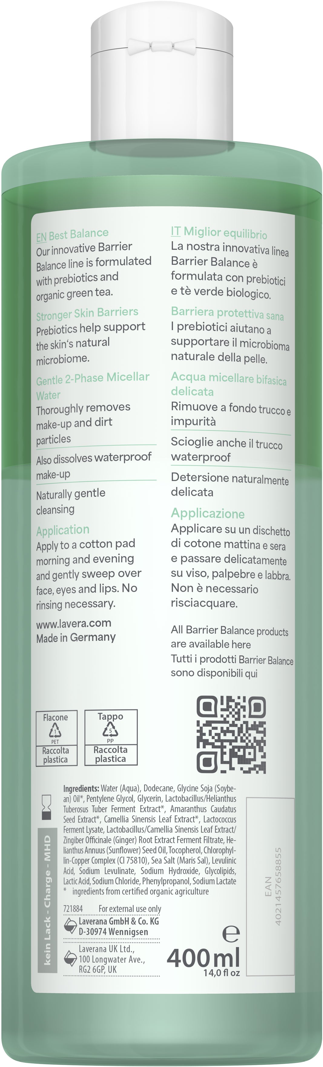 lavera 2-Phase micellar water