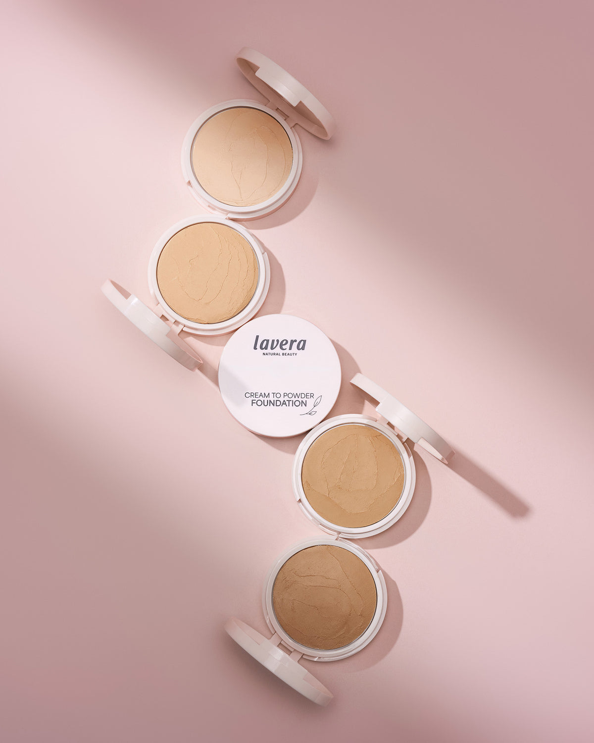 lavera Cream to Powder Foundation -Medium 1.2-