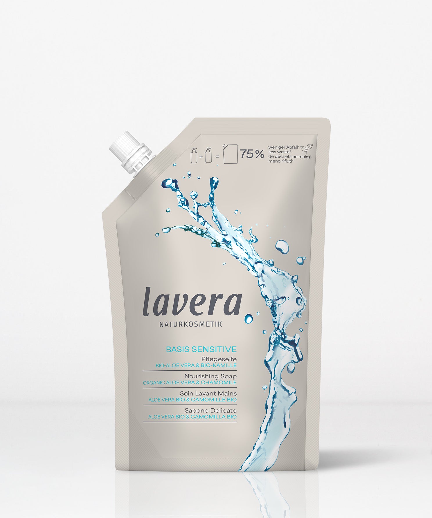 lavera Refill Pouch Caring Hand Soap basis sensitive
