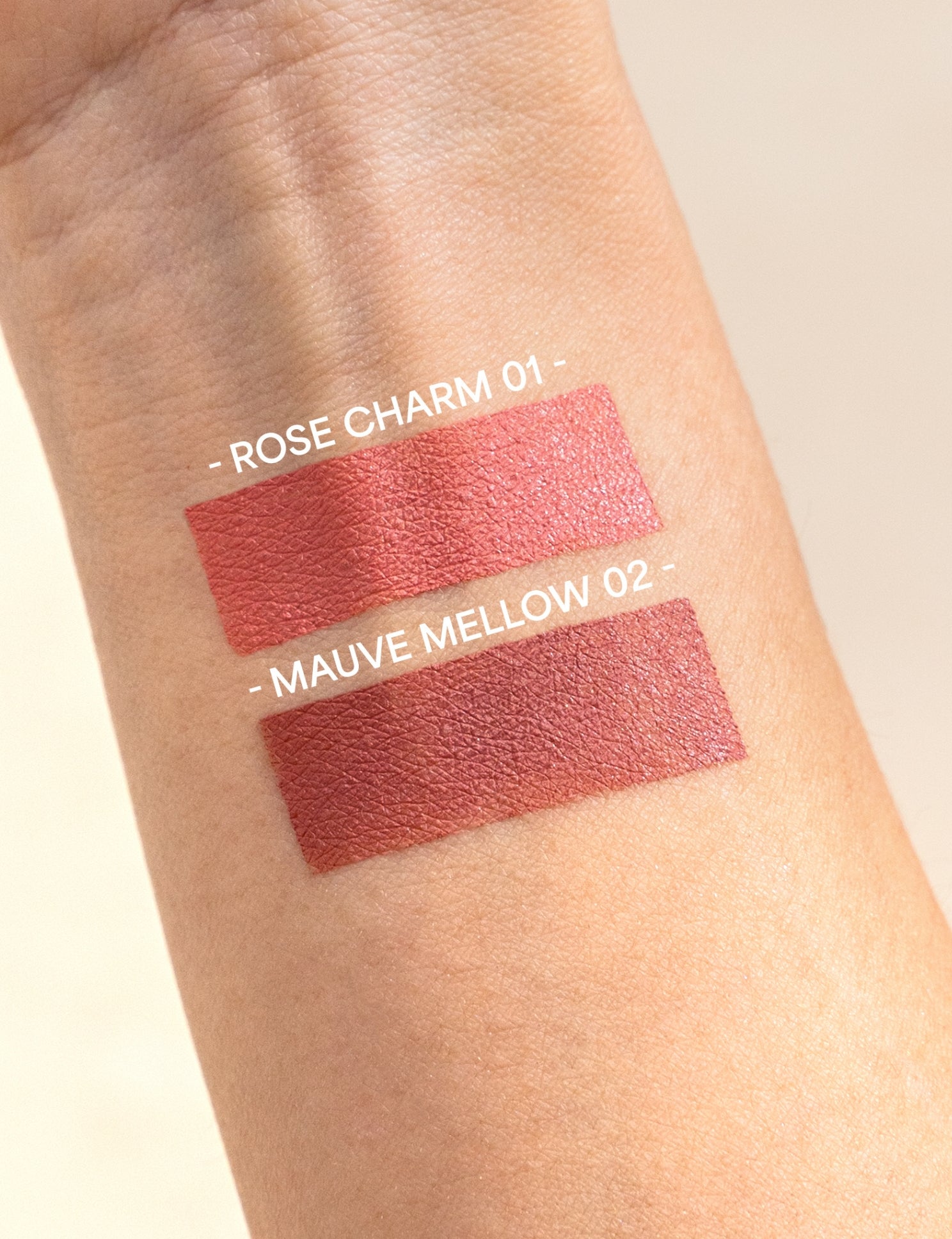 lavera Floral Cream Blush -Rose Charm 01- lors de l'application