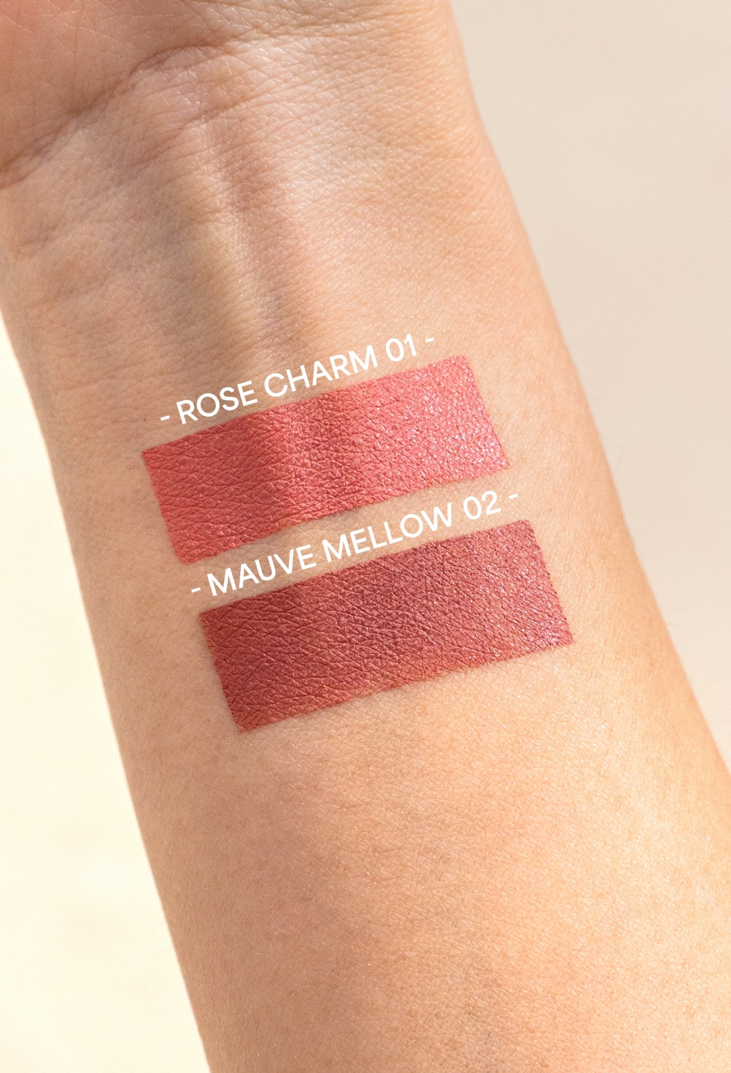 lavera Floral Cream Blush -Rose Charm 01- lors de l'application