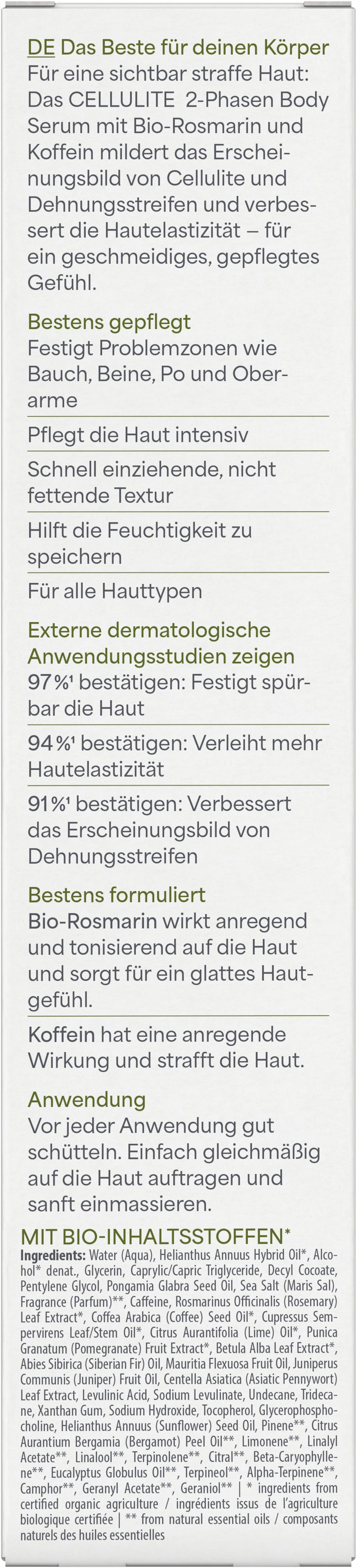 lavera Sérum Cellulite Bi-Phasé