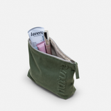 lavera Cosmetic Bag – Sage Green during application