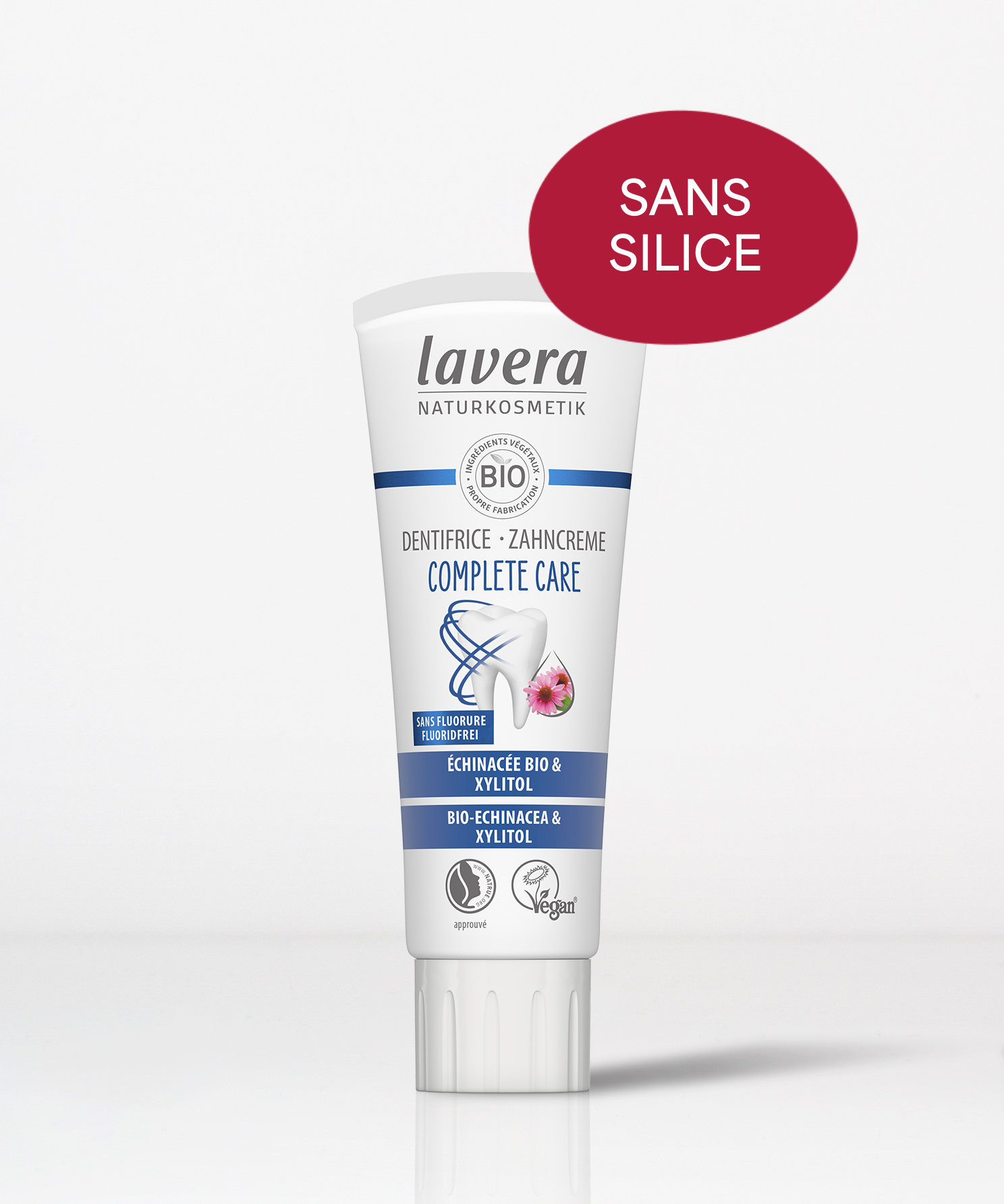 lavera FR Zahncreme Complete Care Fluoridfrei