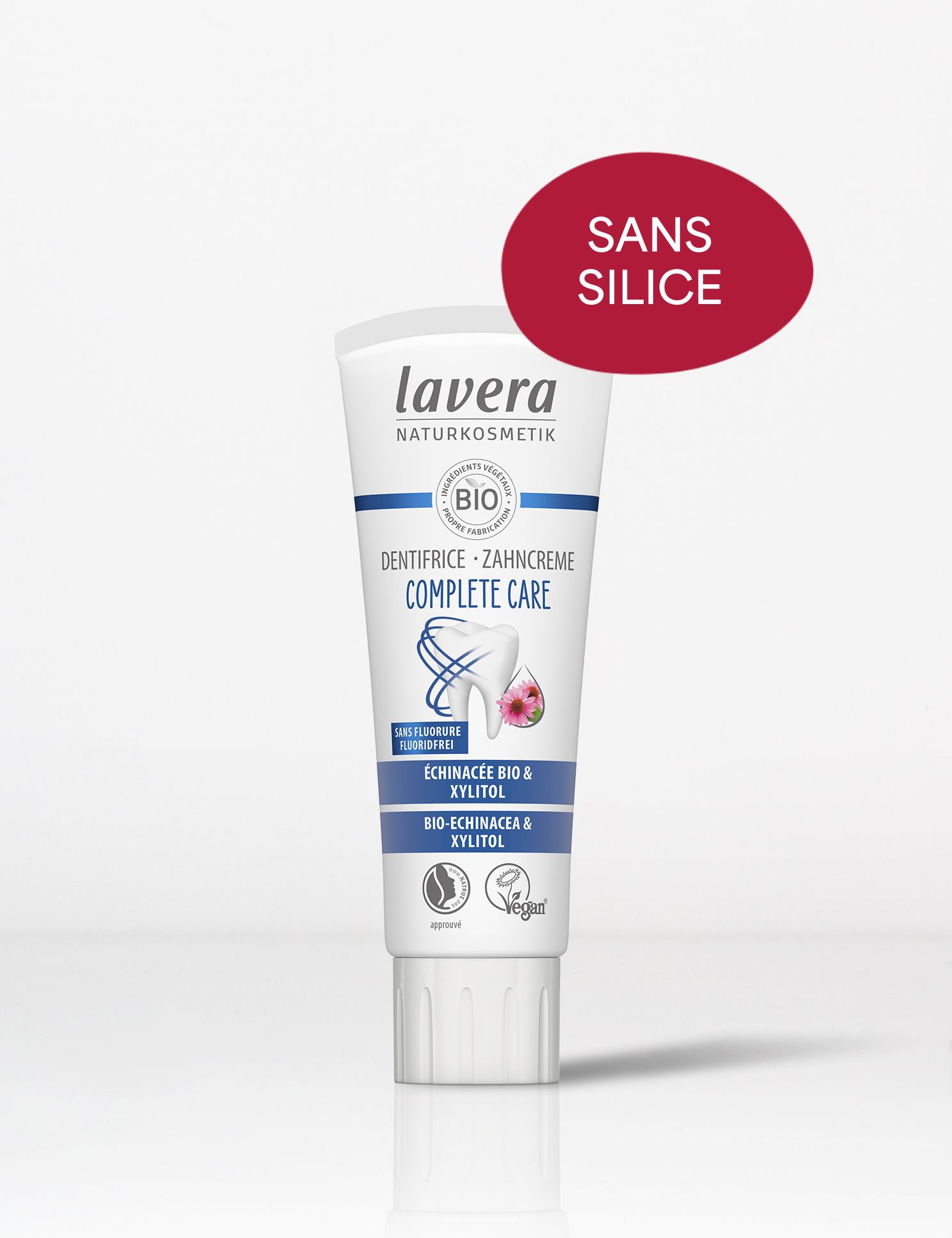 lavera Dentifrice Complete Care Sans Fluorure  Sans Silice