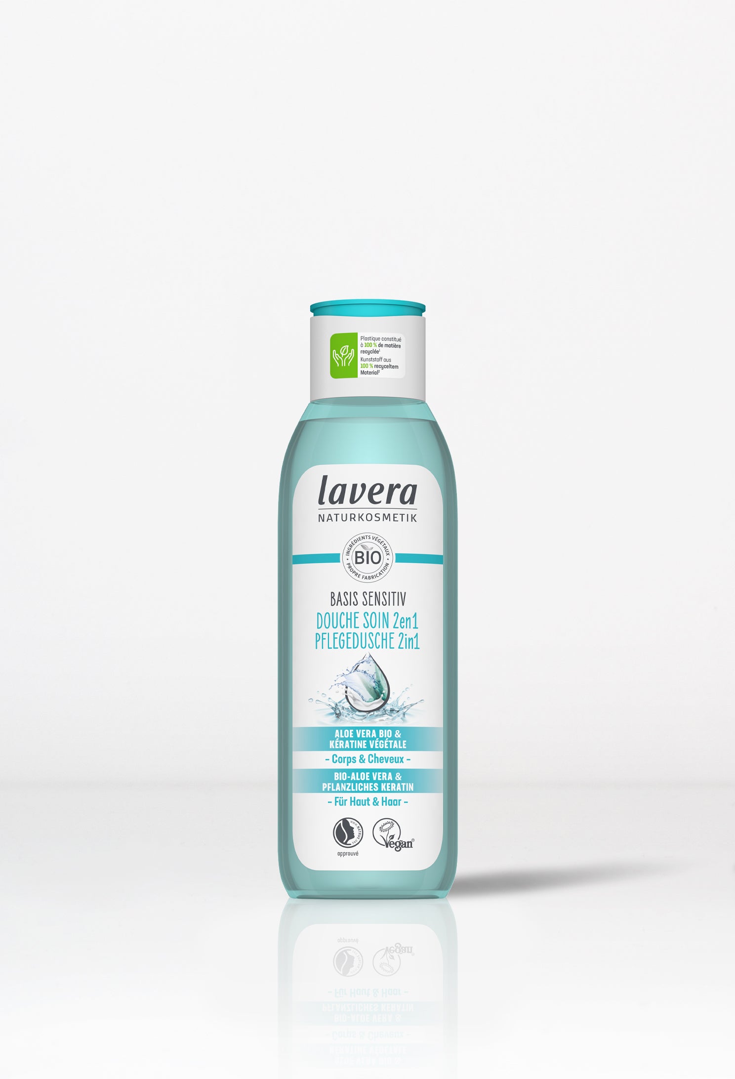 lavera basis sensitive Douche Soin 2en1