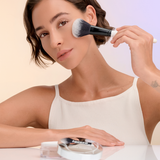 lavera Pore Refining Hydra Powder during application