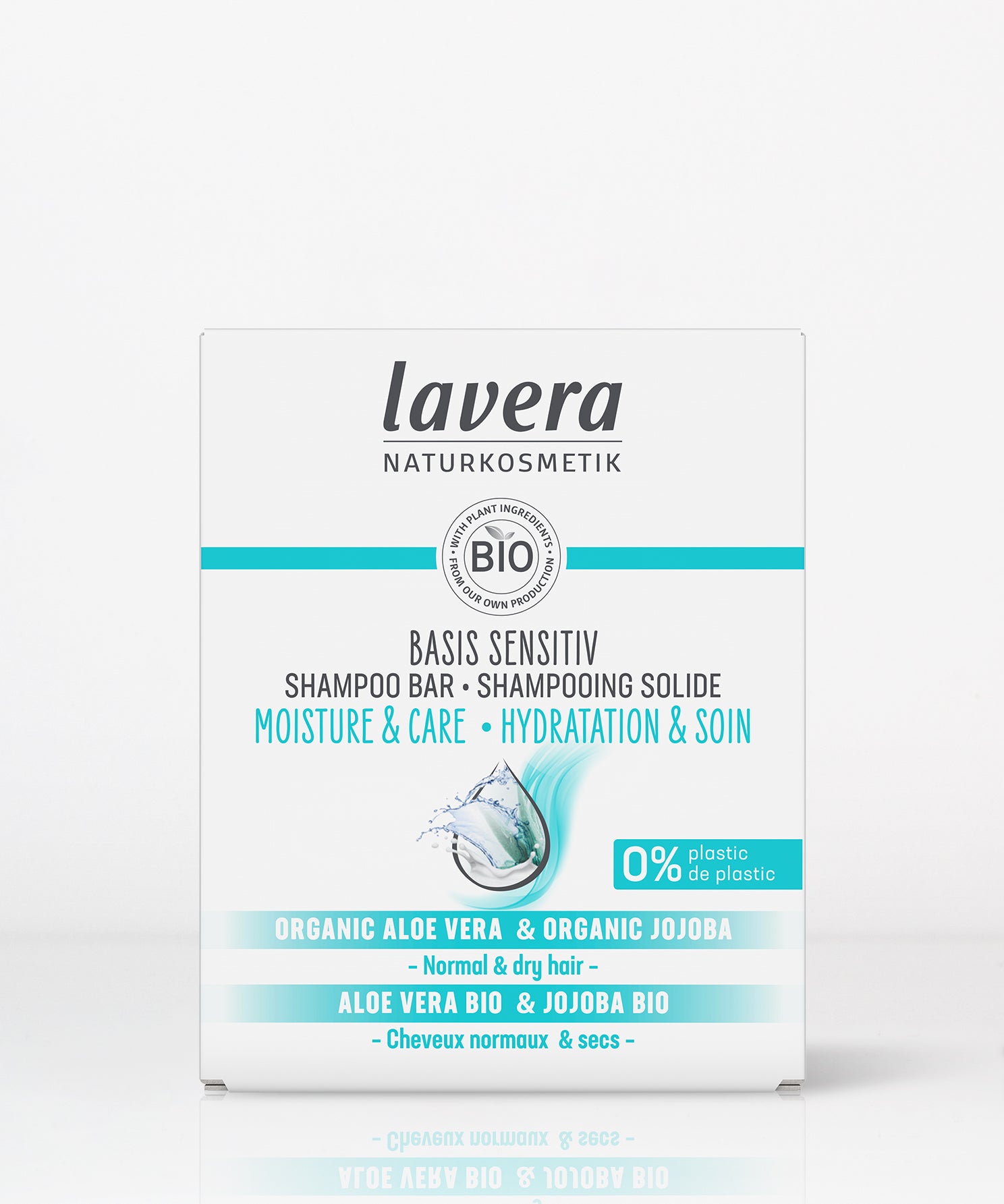 lavera Shampooing solide basis sensitive Hydratation & Soin