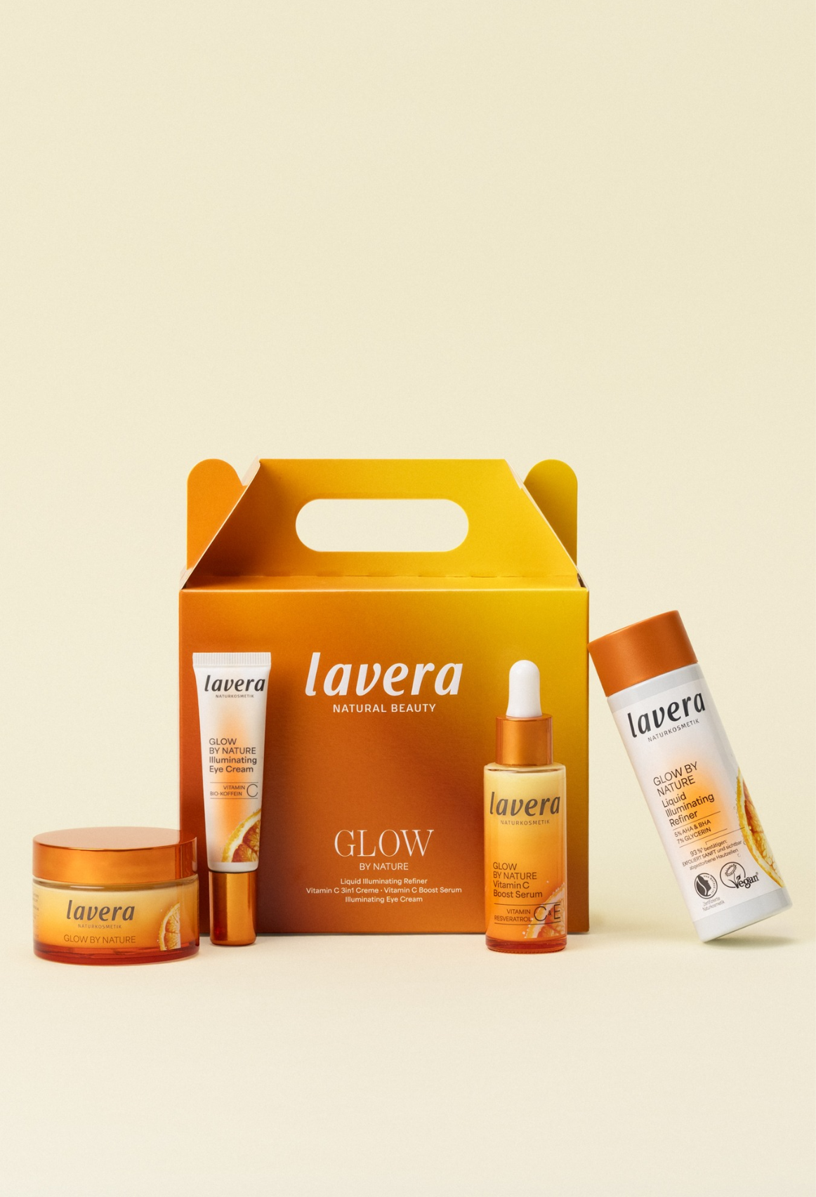 lavera Glow by Nature Routine Complete Set