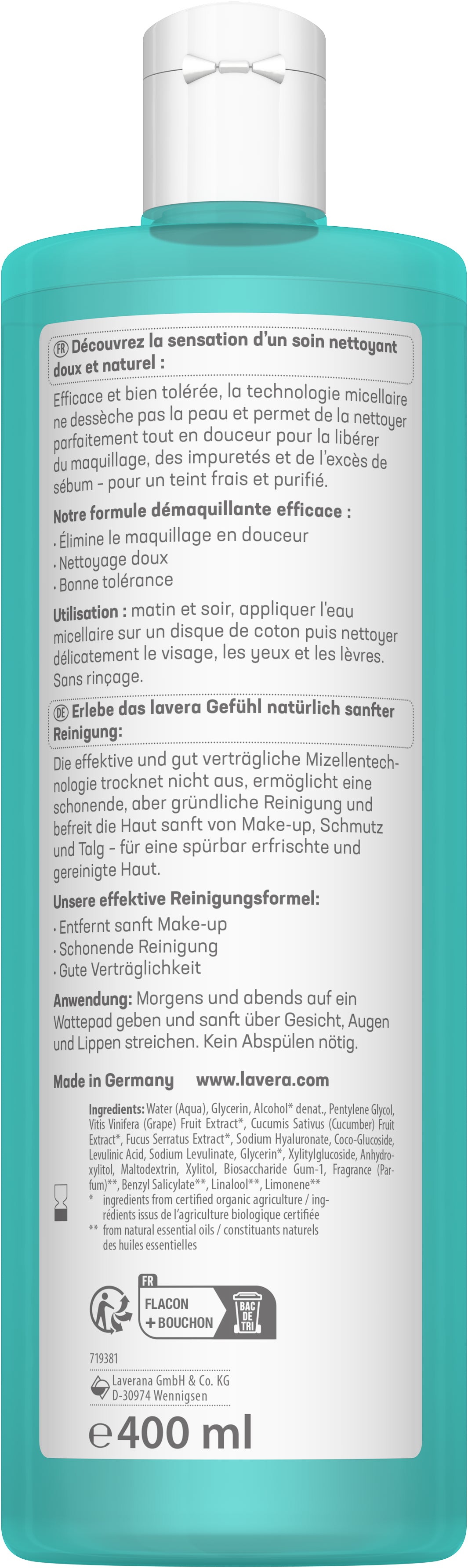 lavera Hydro Refresh Eau Micellaire