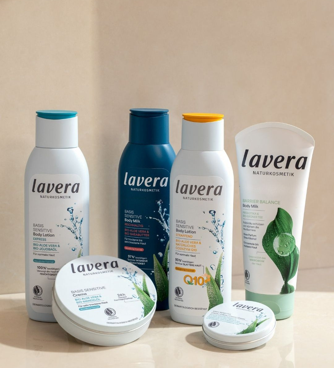 Body Lotion Set: Basis Sensitive Body Lotion und Barrier Balance Body Milk