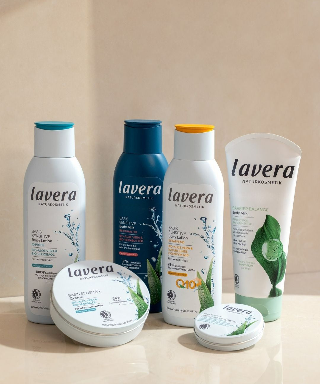 Body Lotion Set: Basis Sensitive Body Lotion und Barrier Balance Body Milk