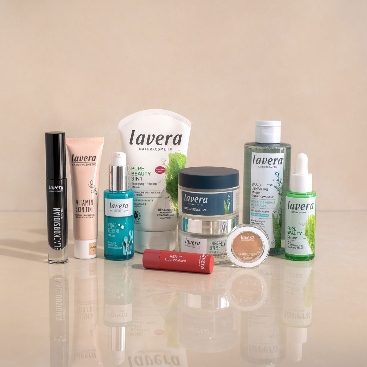 lavera Facial Care and Makeup Product Range