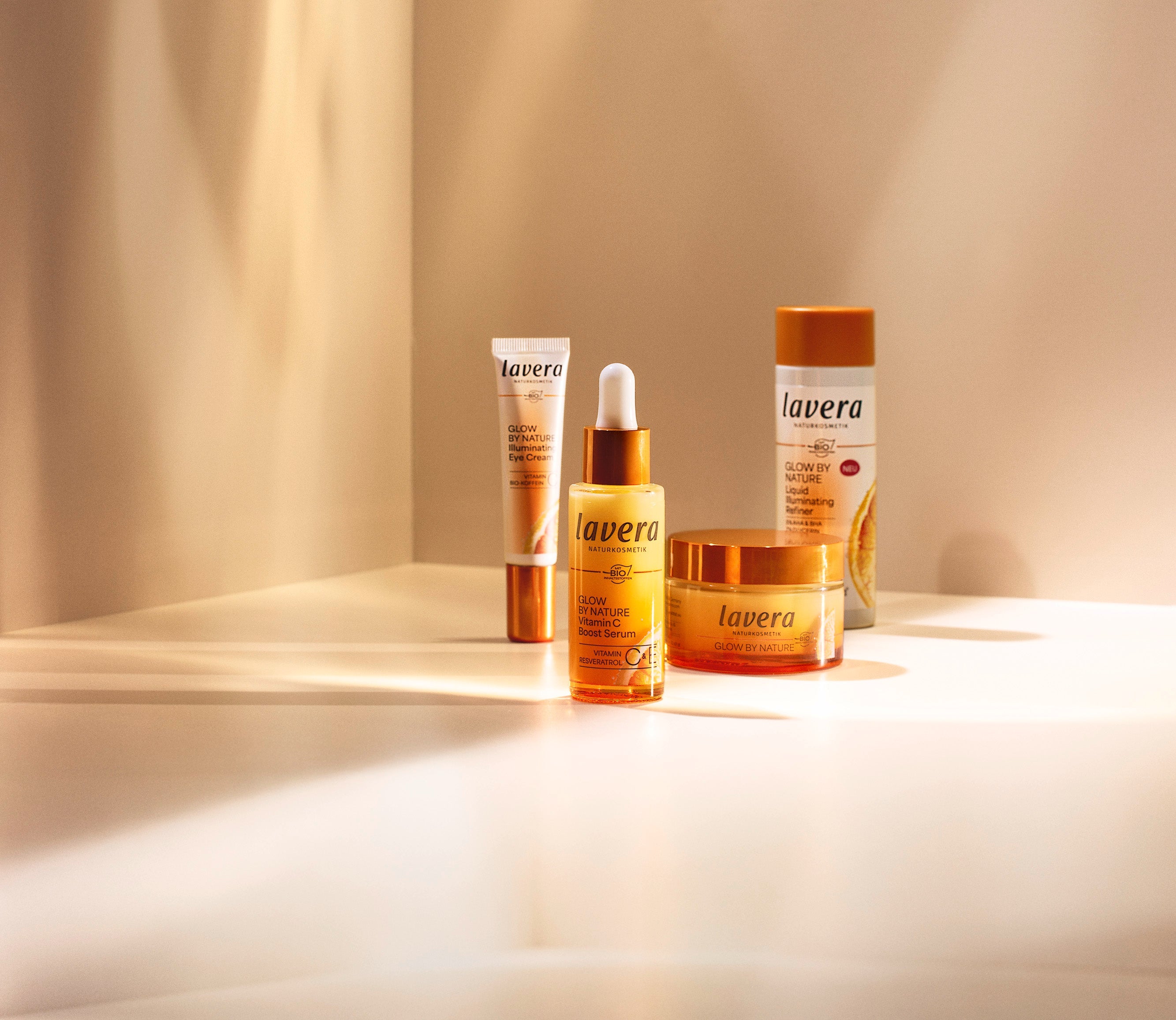 Présentation du produit Glow by Nature Gamme complète