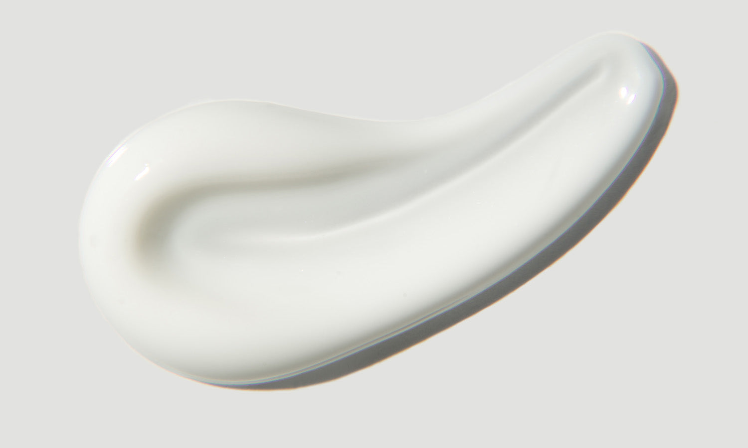 Représentation d'une trace de crème blanche