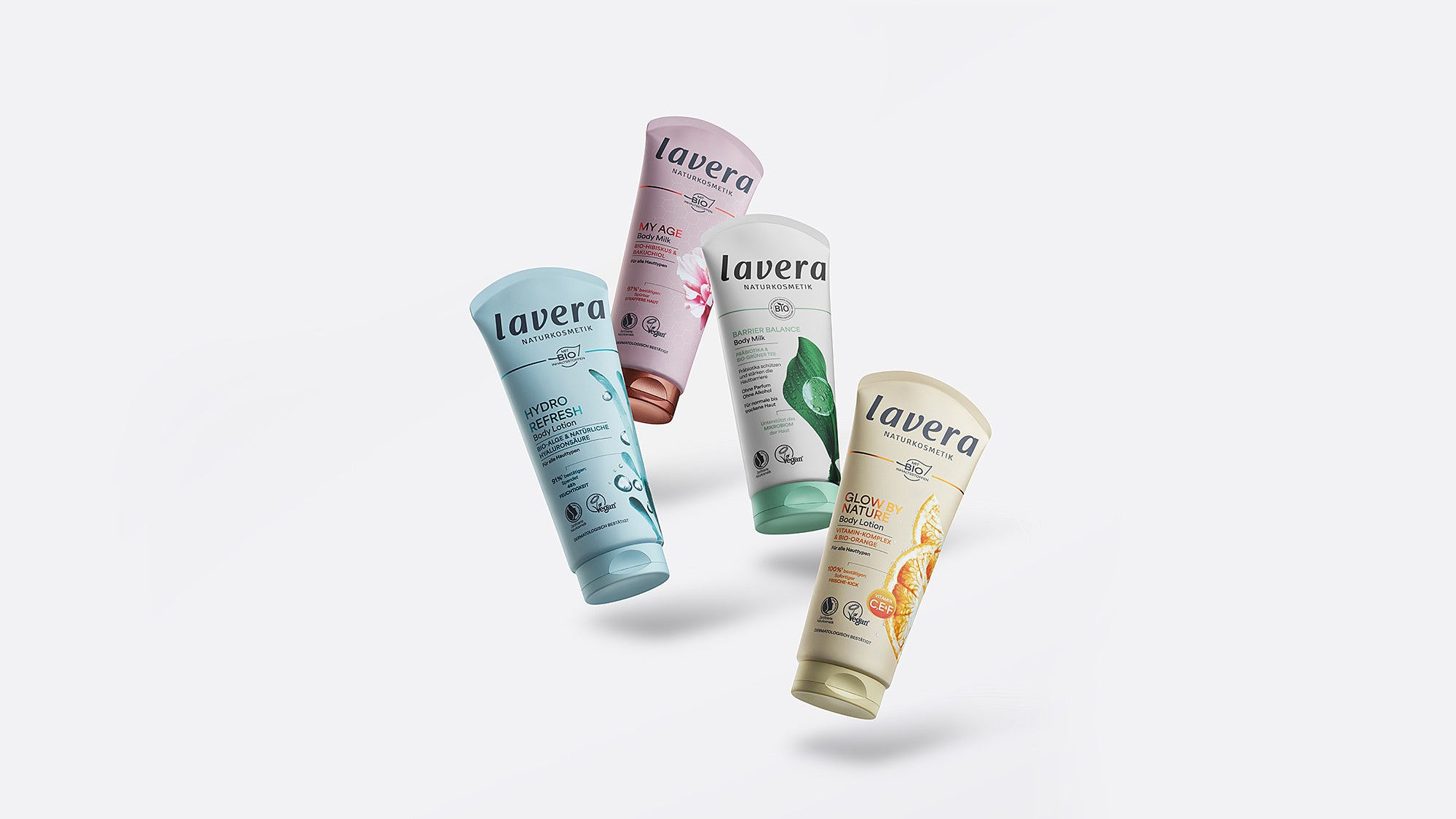 Gamme des quatre produits Skinification