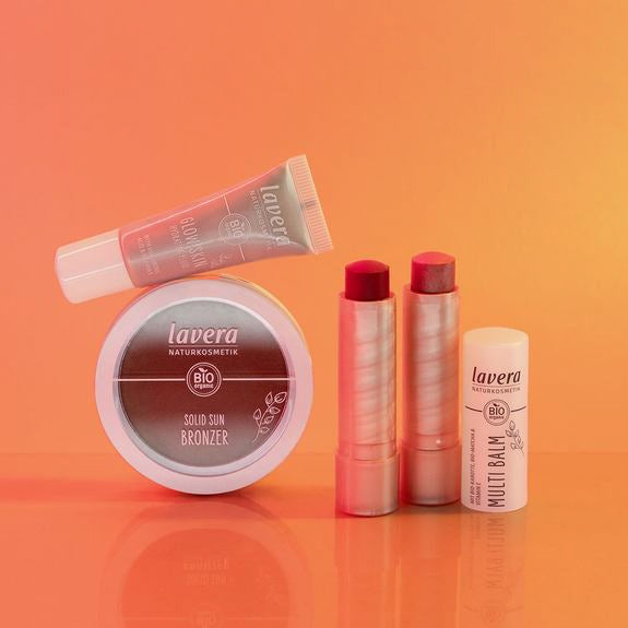 lavera Produits Sunset Rouge avec bronzer et Multi Balm