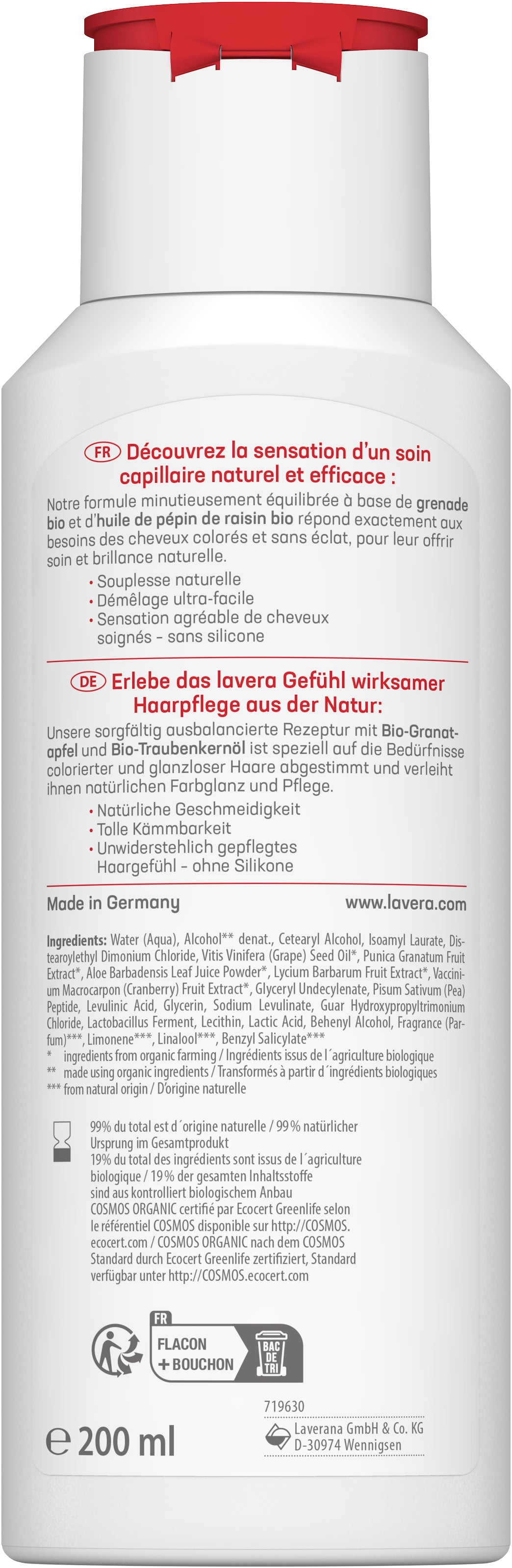 lavera Pflegespülung Farbglanz & Pflege