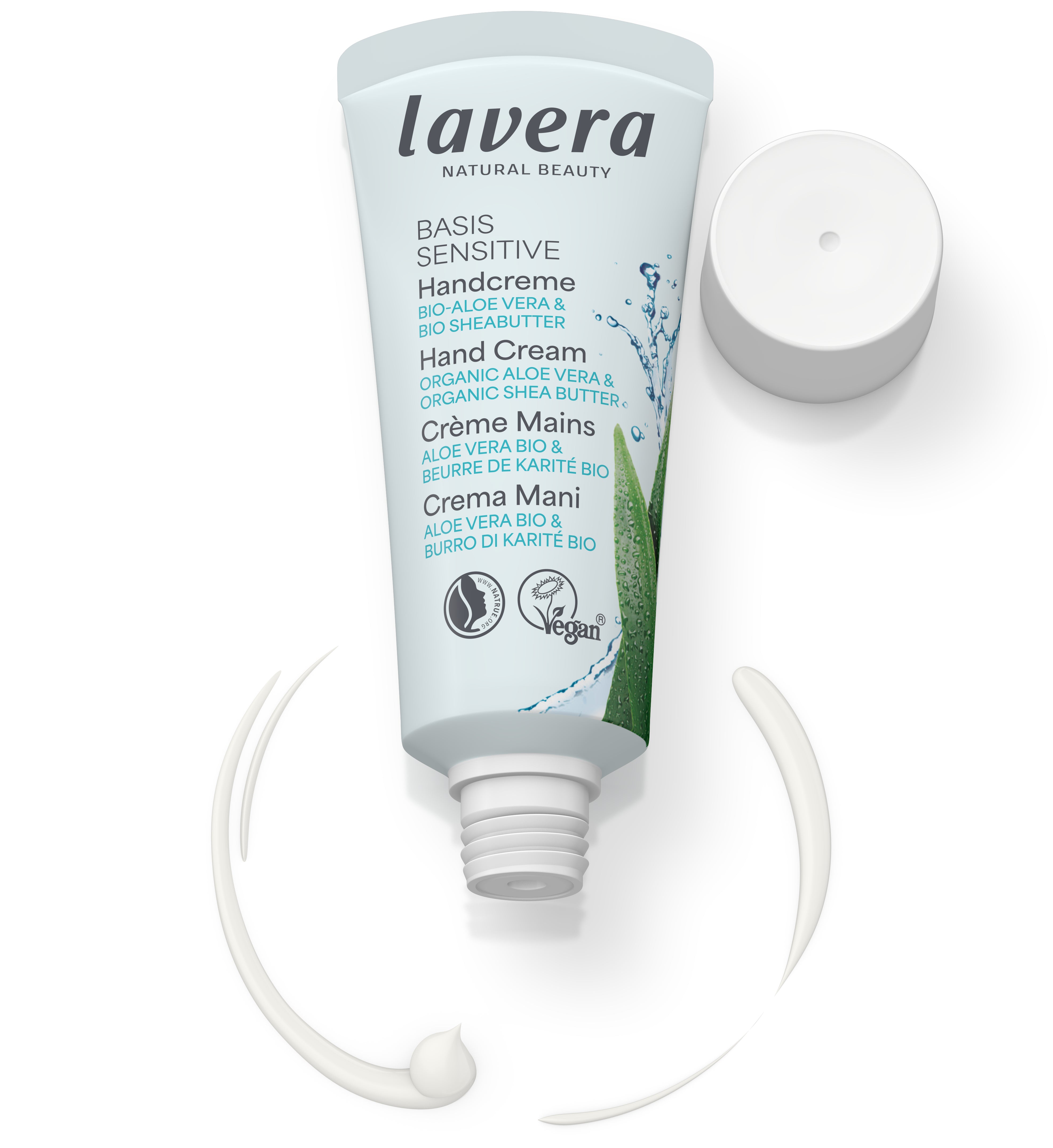 lavera Travel size basis sensitive hand cream