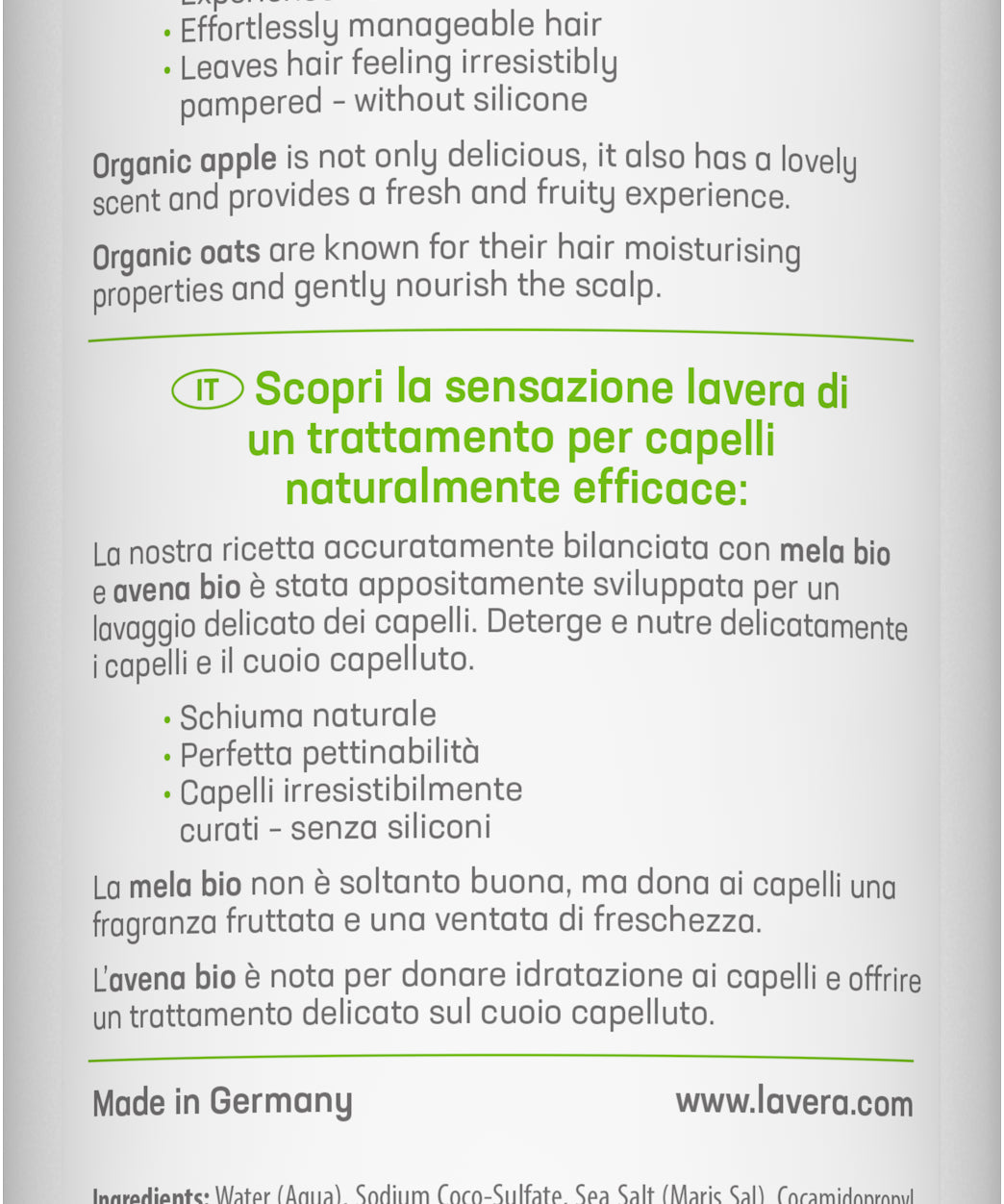lavera Shampoo Family