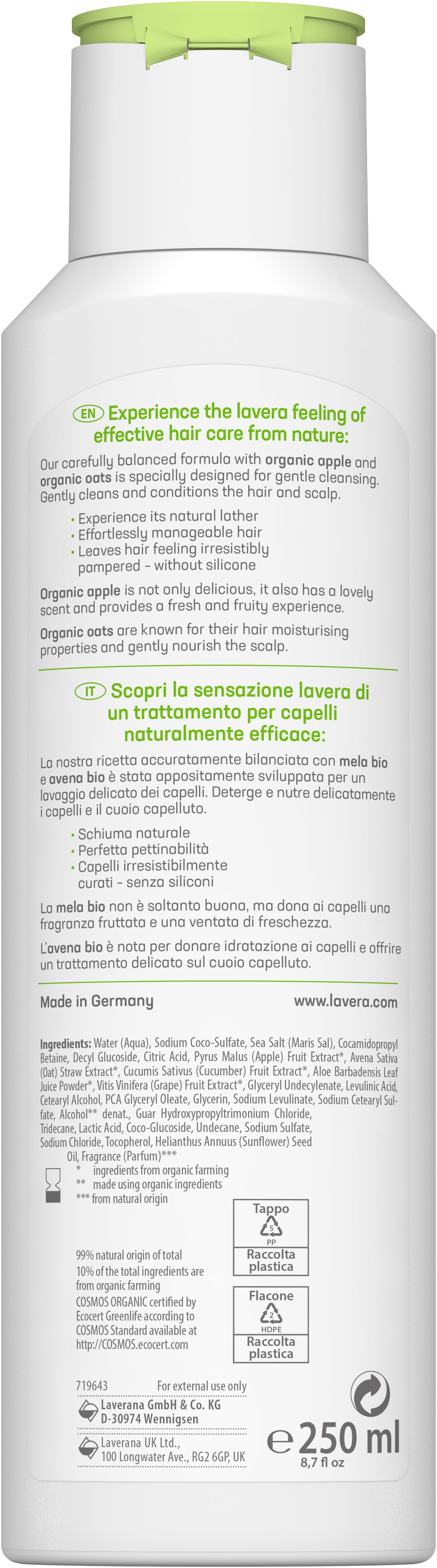 lavera Shampoo Family
