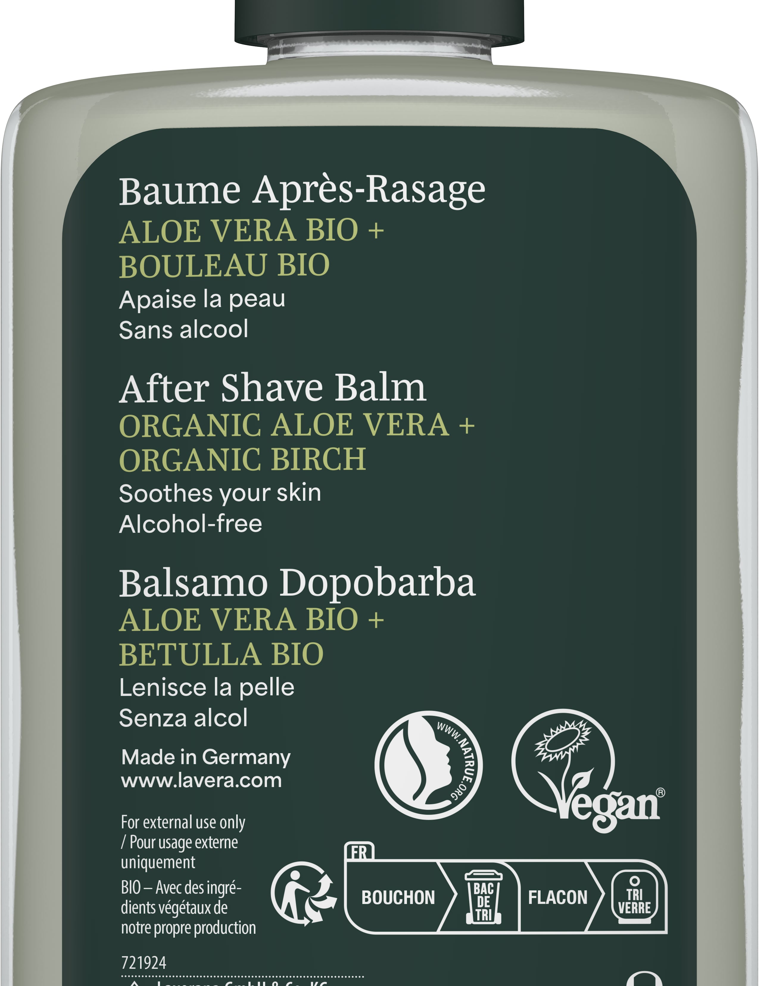 lavera Men sensitive Baume Après-Rasage